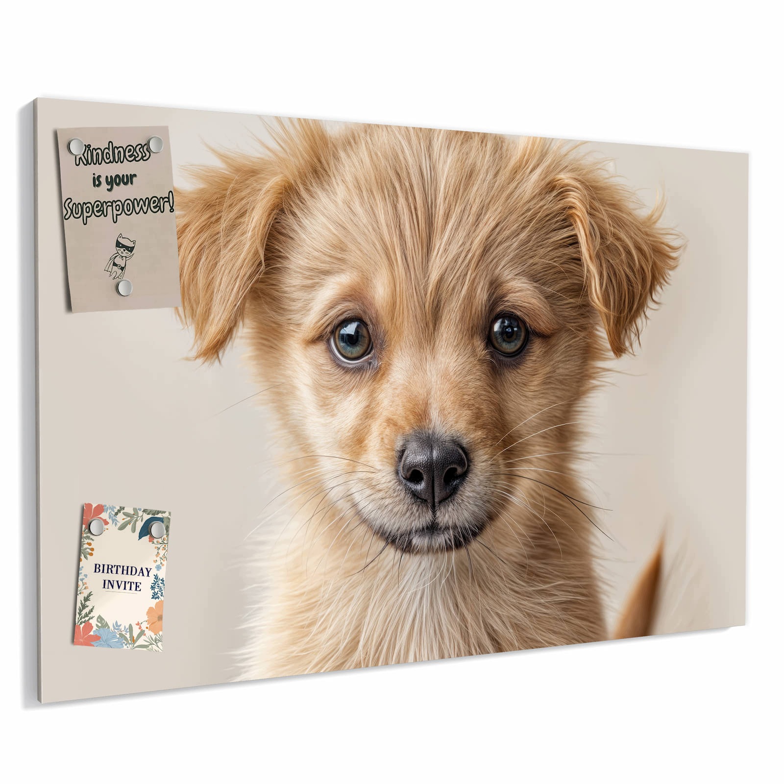 Magnetická tabule – obraz na zeď Fotografie štěněte | 60 × 40 cm