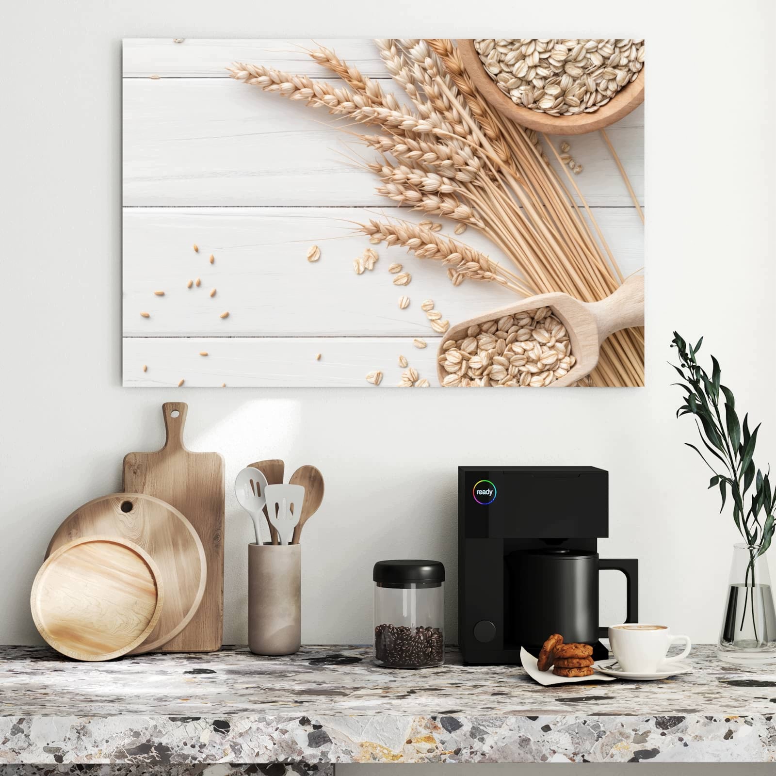 Magnetická tabule – obraz na zeď Výběr pšenice | 90 × 60 cm
