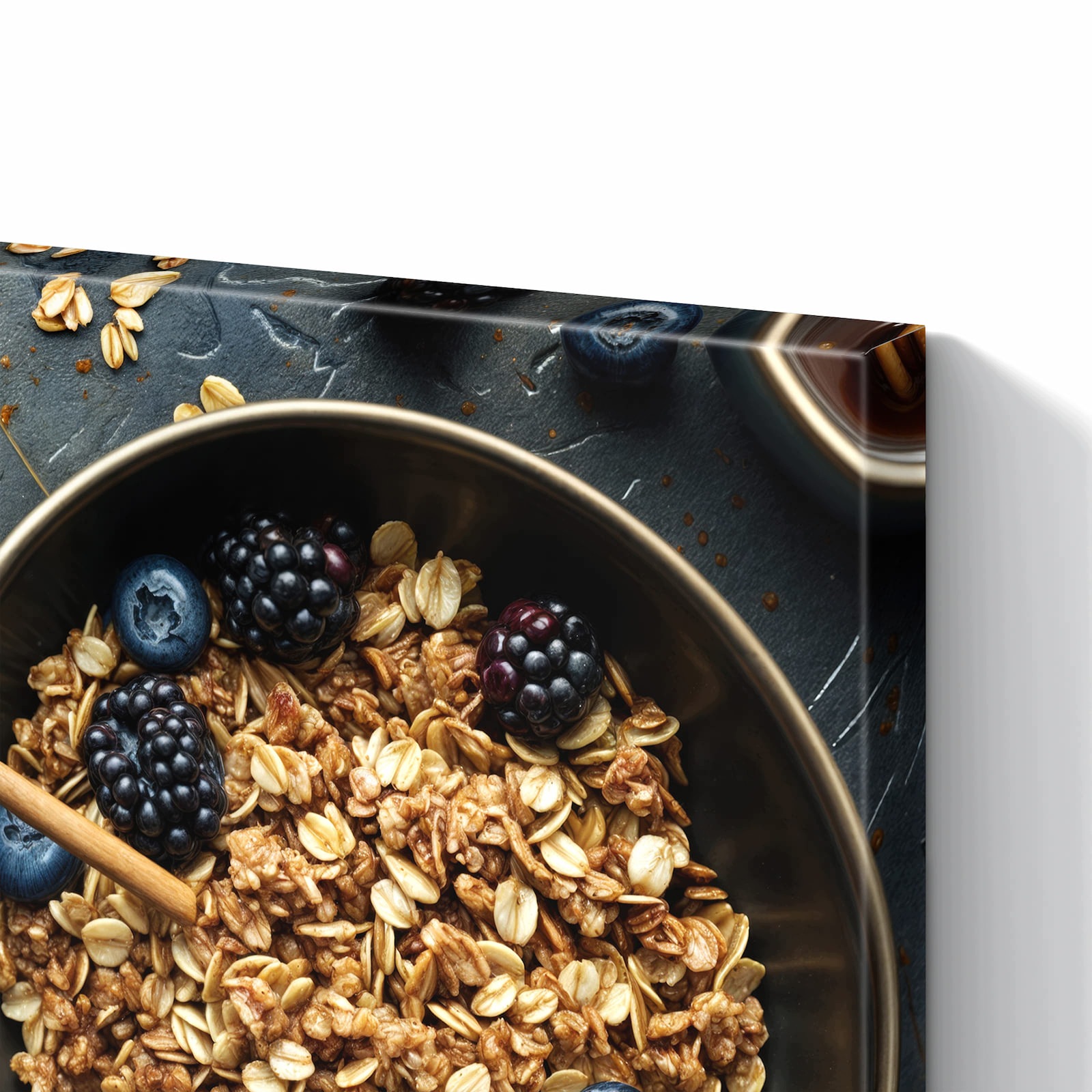 Magnetická tabule – obraz na zeď Müsli bobule | 90 × 60 cm