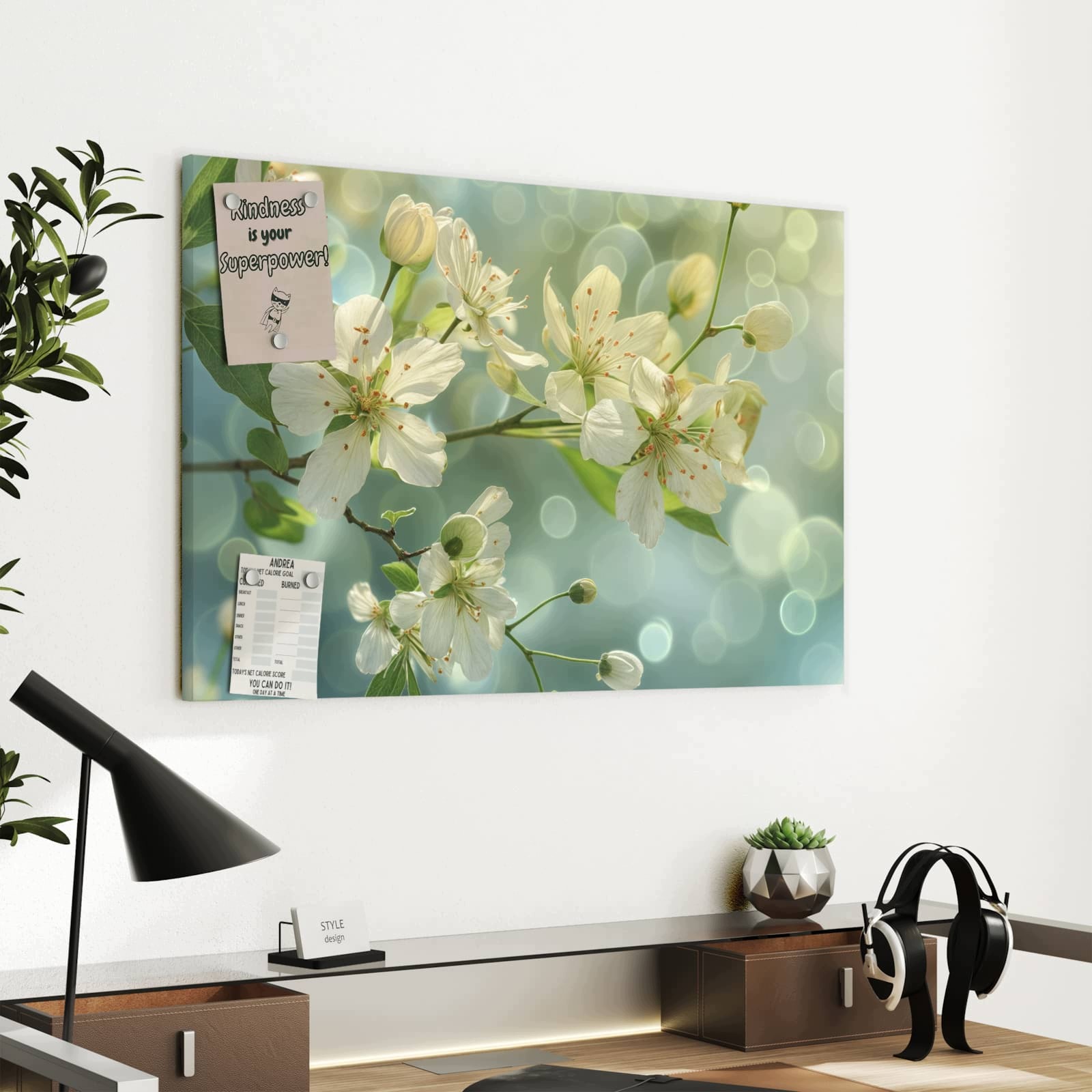 Magnetická tabule – obraz na zeď Probouzení jara | 60 × 40 cm