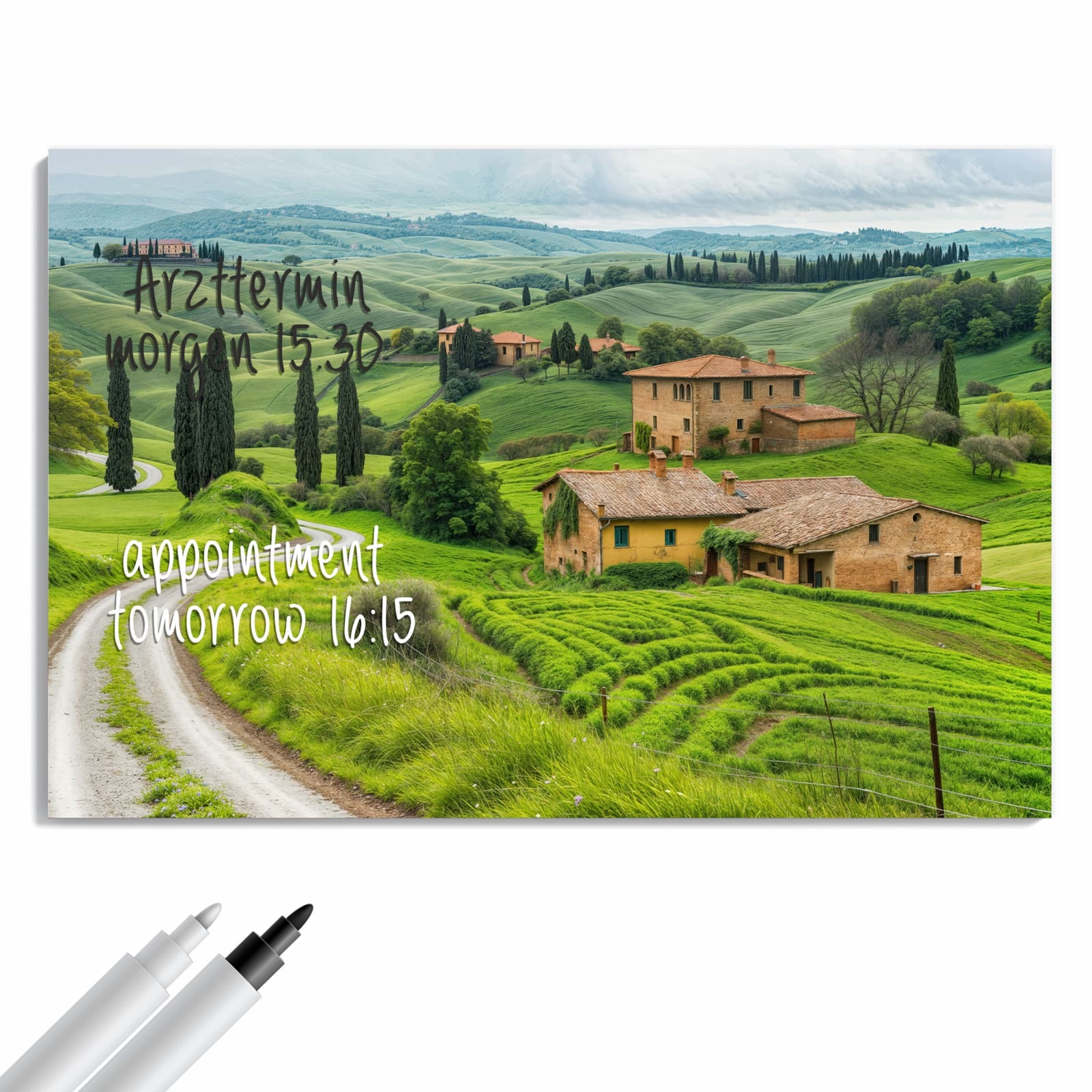 Magnetická tabule – obraz na zeď Italská krajina | 60 × 40 cm