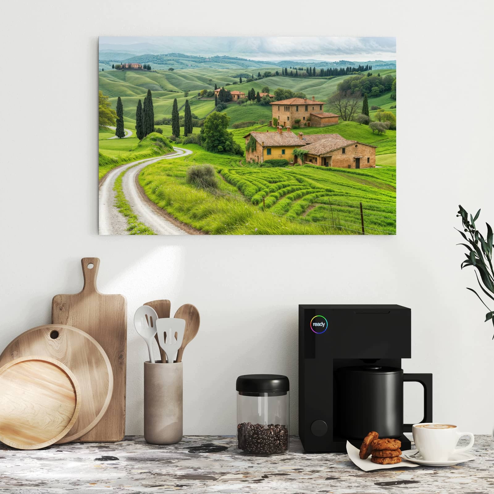 Magnetická tabule – obraz na zeď Italská krajina | 60 × 40 cm