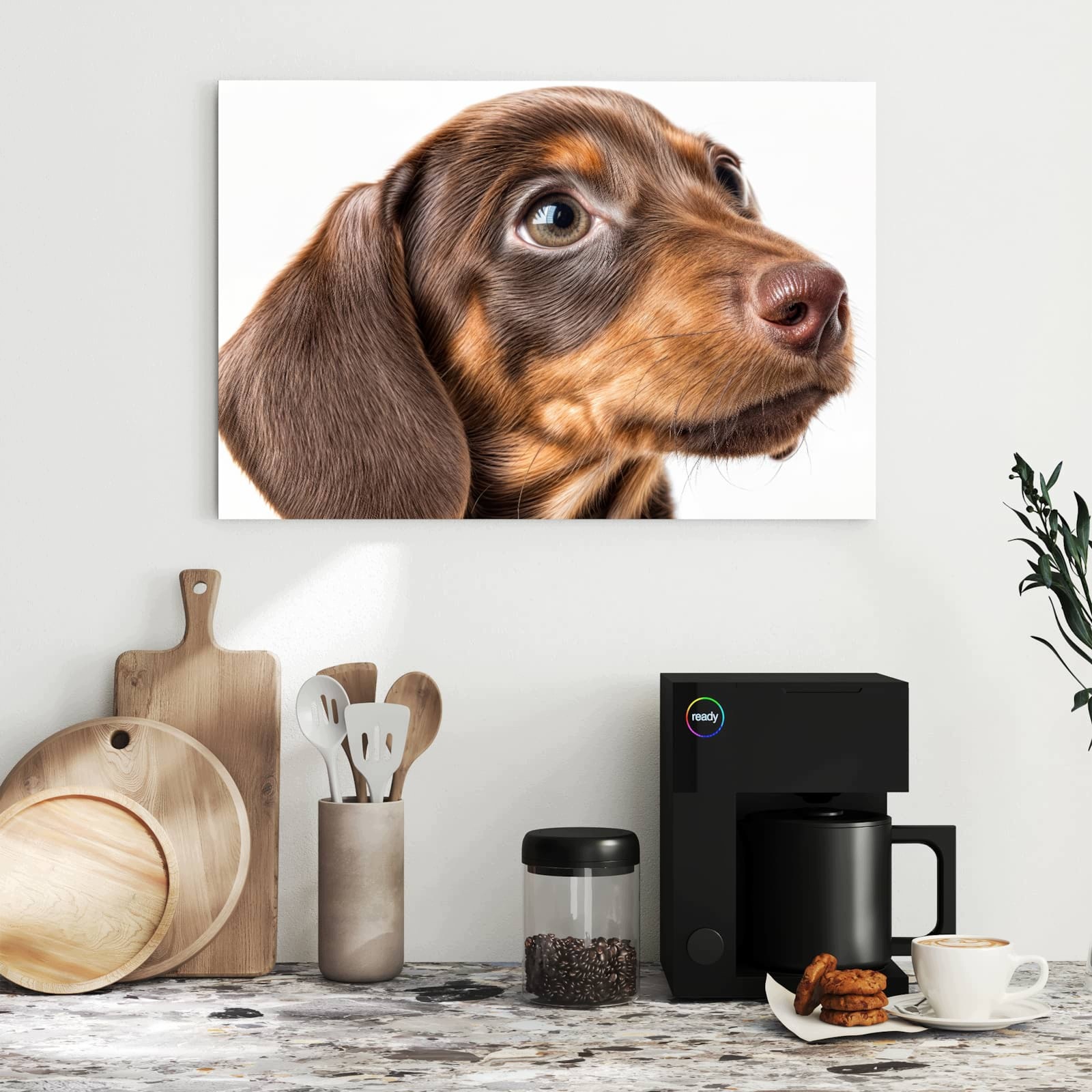Magnetická tabule – obraz na zeď Roztomilý pes | 60 × 40 cm
