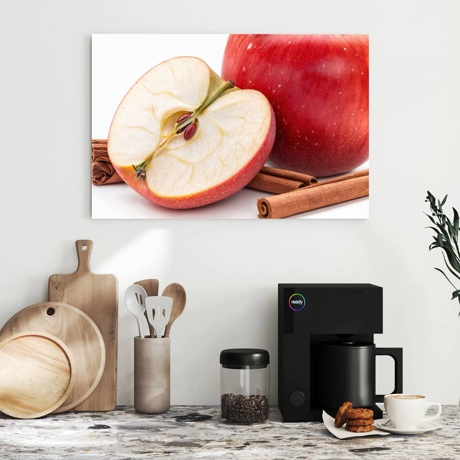 Magnetická tabule – obraz na zeď Jablko skořice | 60 × 40 cm