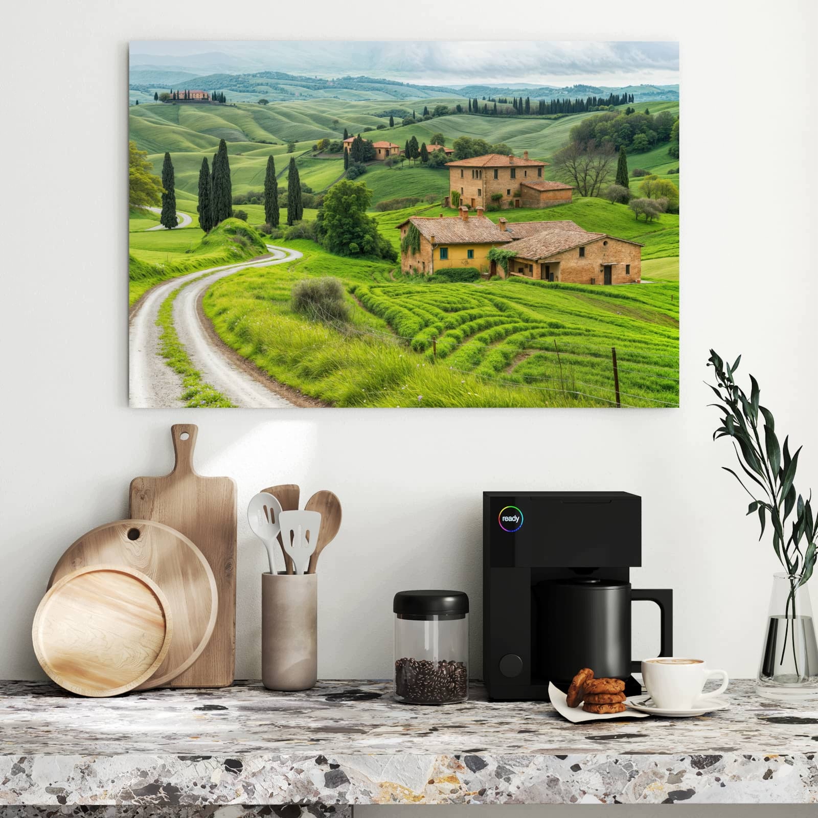 Magnetická tabule – obraz na zeď Italská krajina | 90 × 60 cm