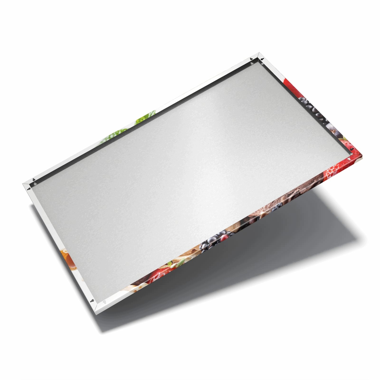 Magnetická tabule – obraz na zeď Zmrzlinová vafle s ovocem | 60 × 40 cm