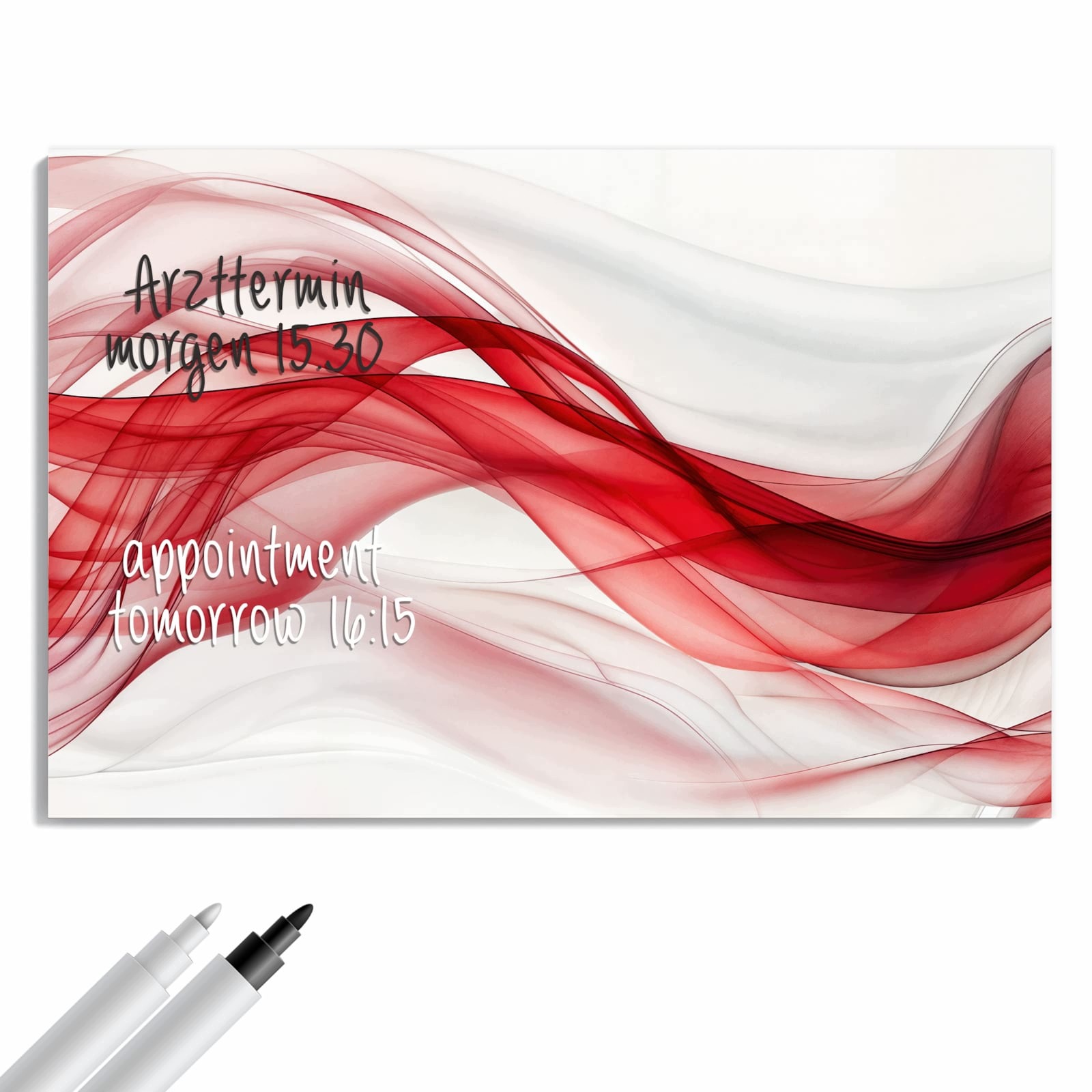 Magnetická tabule – obraz na zeď Barevné vlny | 60 × 40 cm