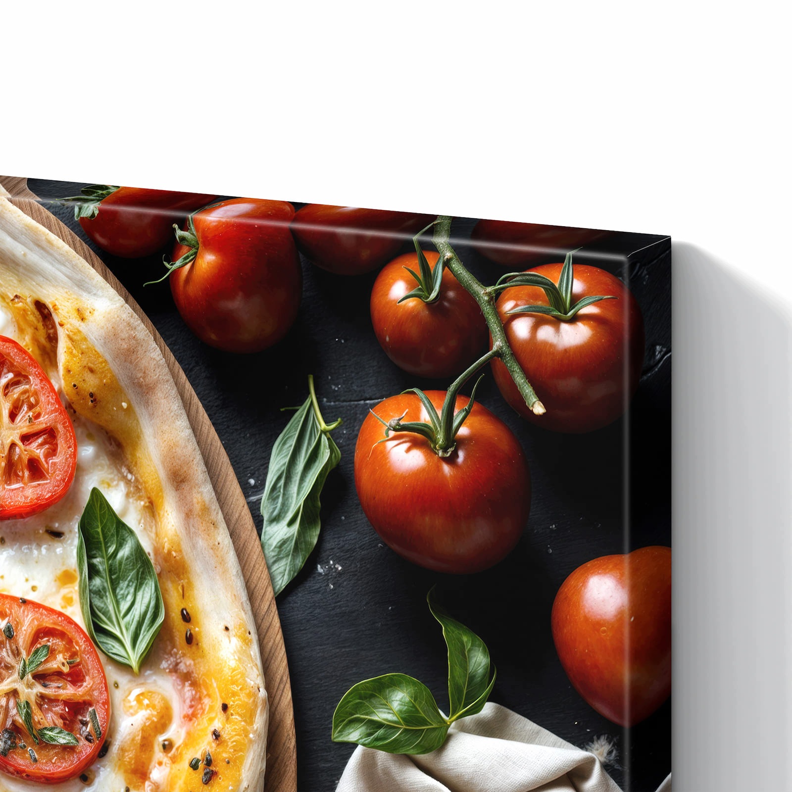 Magnetická tabule – obraz na zeď Pizza rajčata | 60 × 40 cm