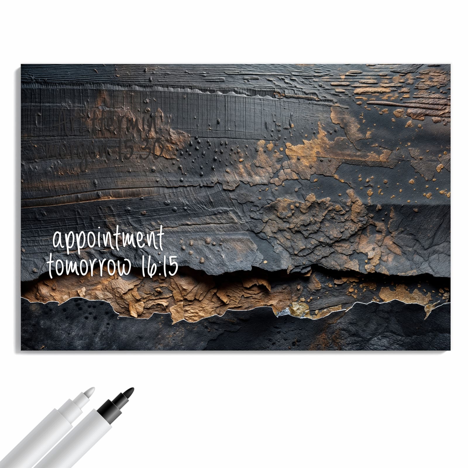 Magnetická tabule – obraz na zeď Abstraktní a struktura | 60 × 40 cm