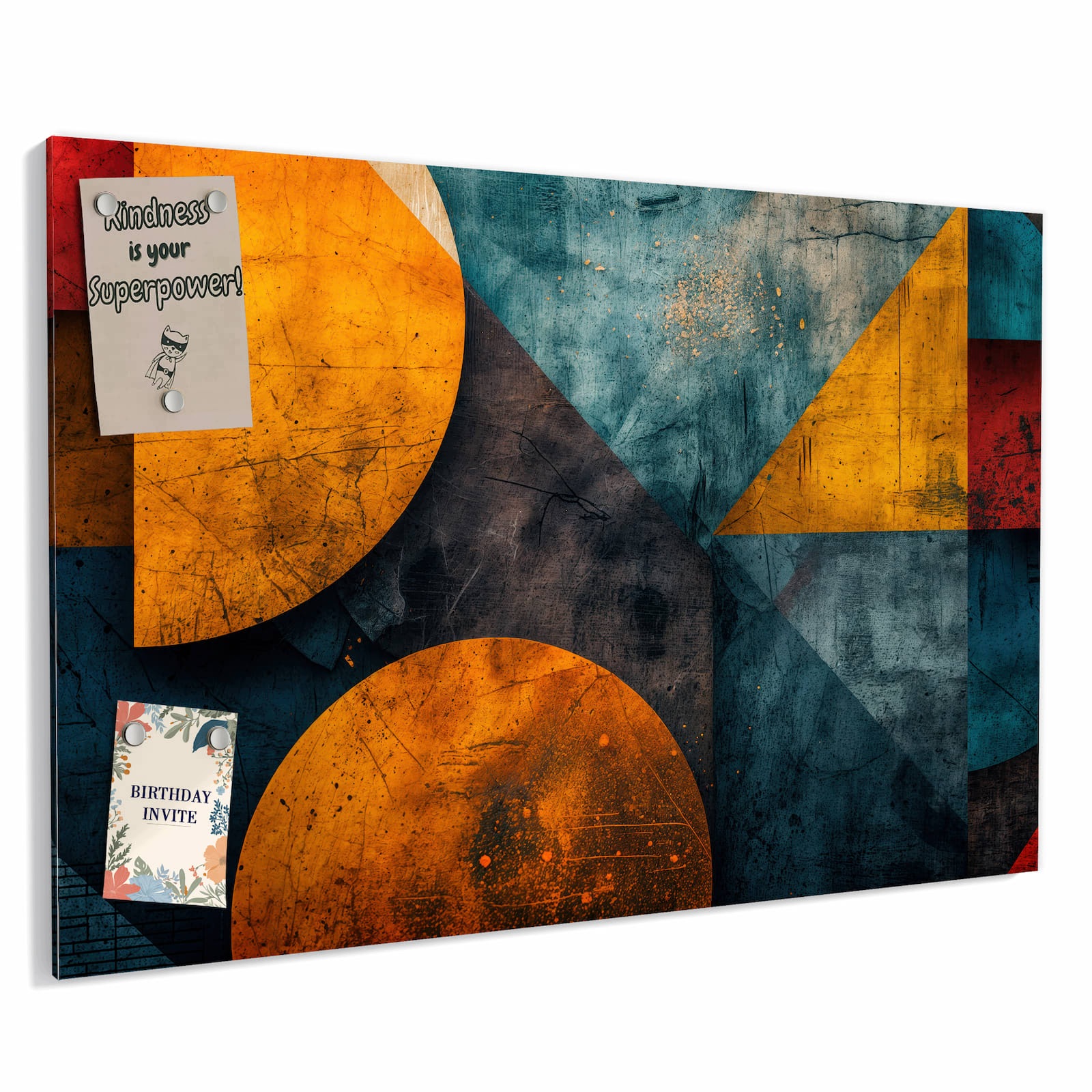 Magnetická tabule – obraz na zeď Geometrické umění | 60 × 40 cm
