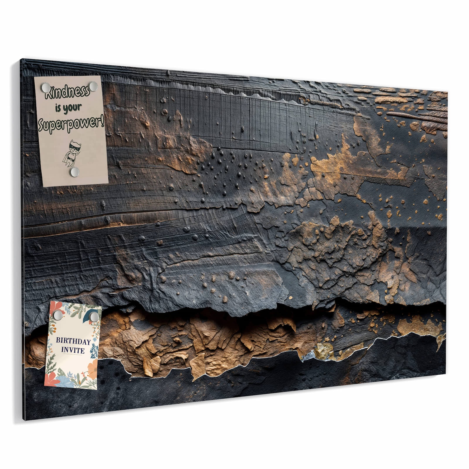 Magnetická tabule – obraz na zeď Abstraktní a struktura | 90 × 60 cm