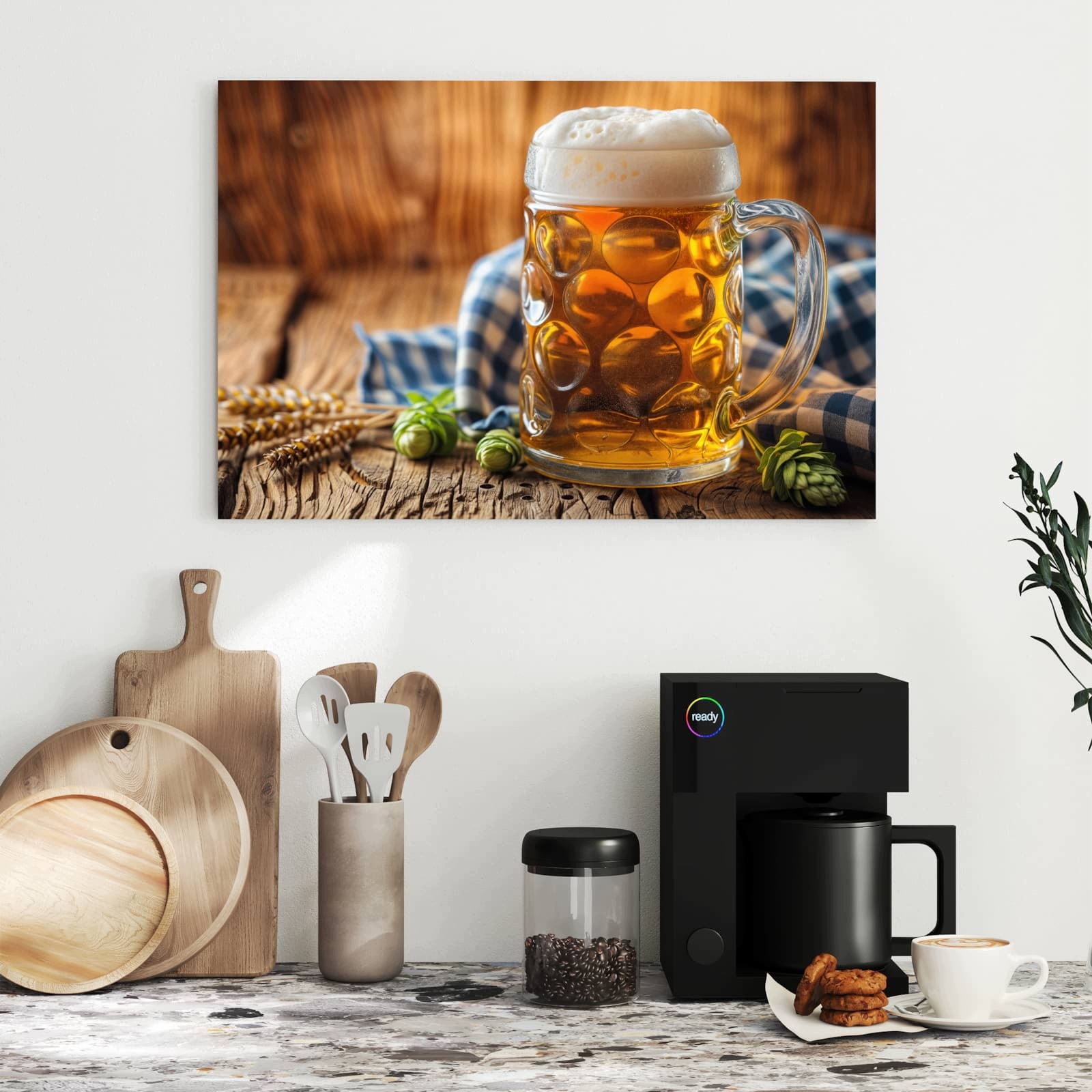 Magnetická tabule – obraz na zeď Půllitr | 60 × 40 cm