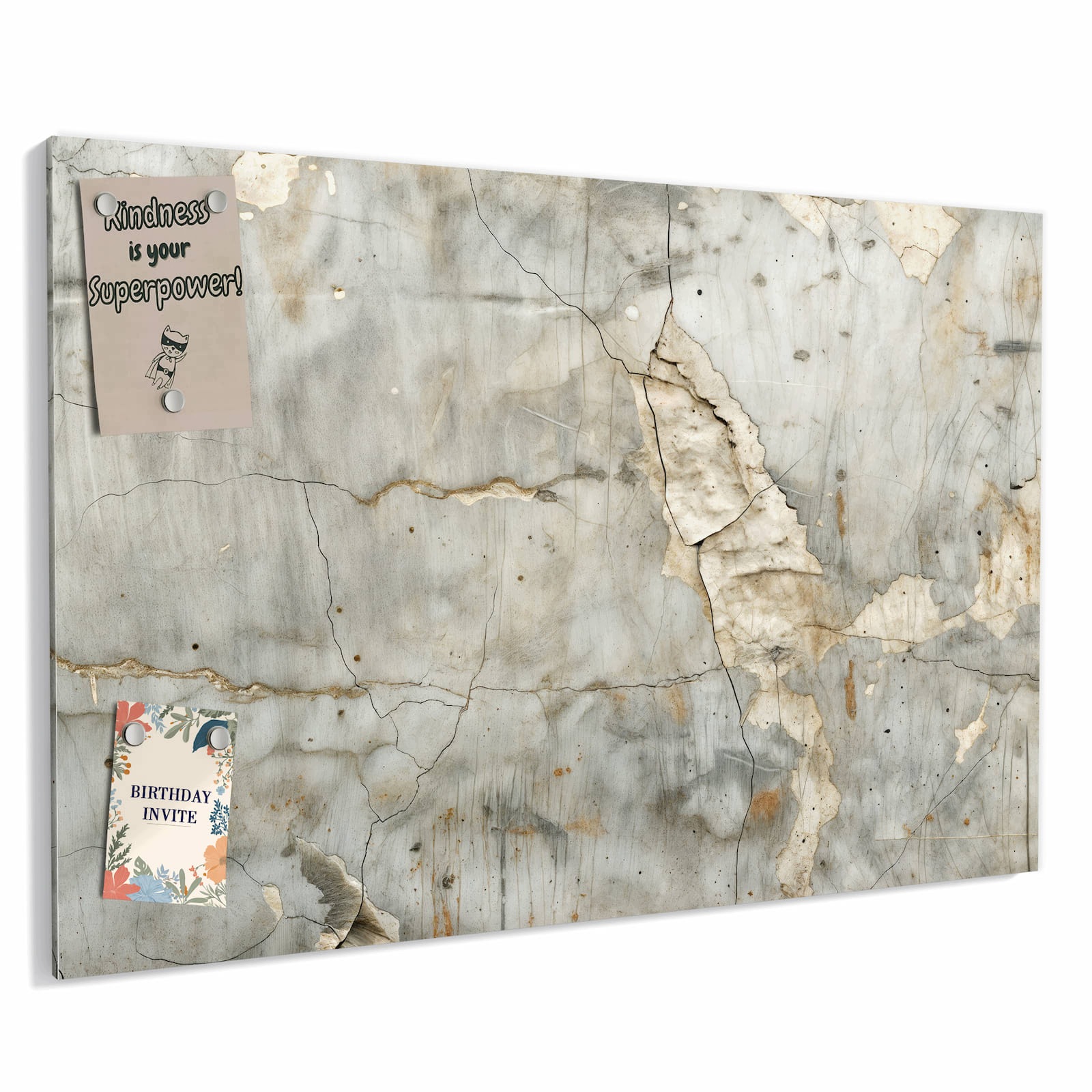 Magnetická tabule – obraz na zeď Popraskaný povrch stěny | 60 × 40 cm