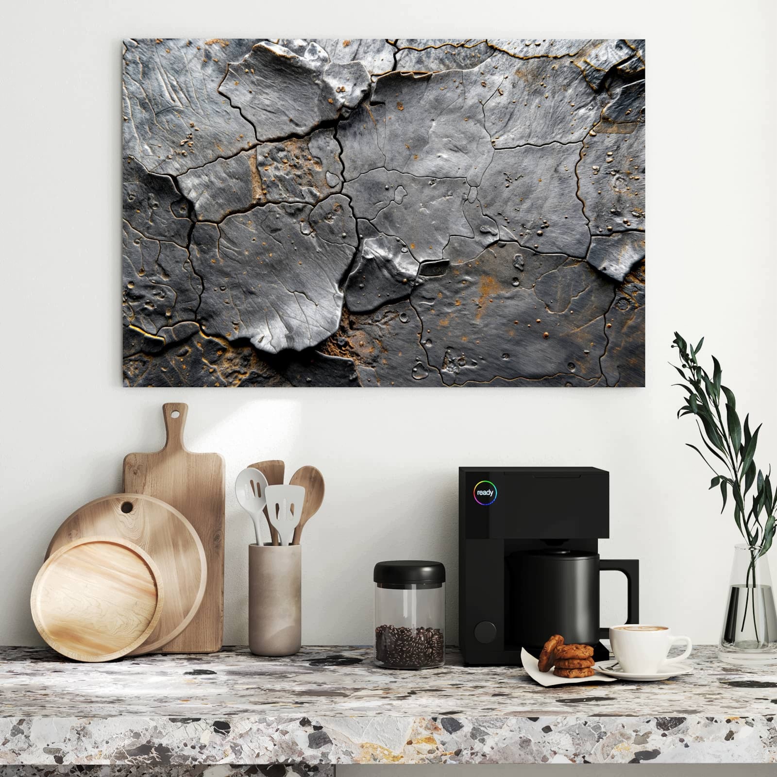 Magnetická tabule – obraz na zeď Zvětralá skála | 90 × 60 cm