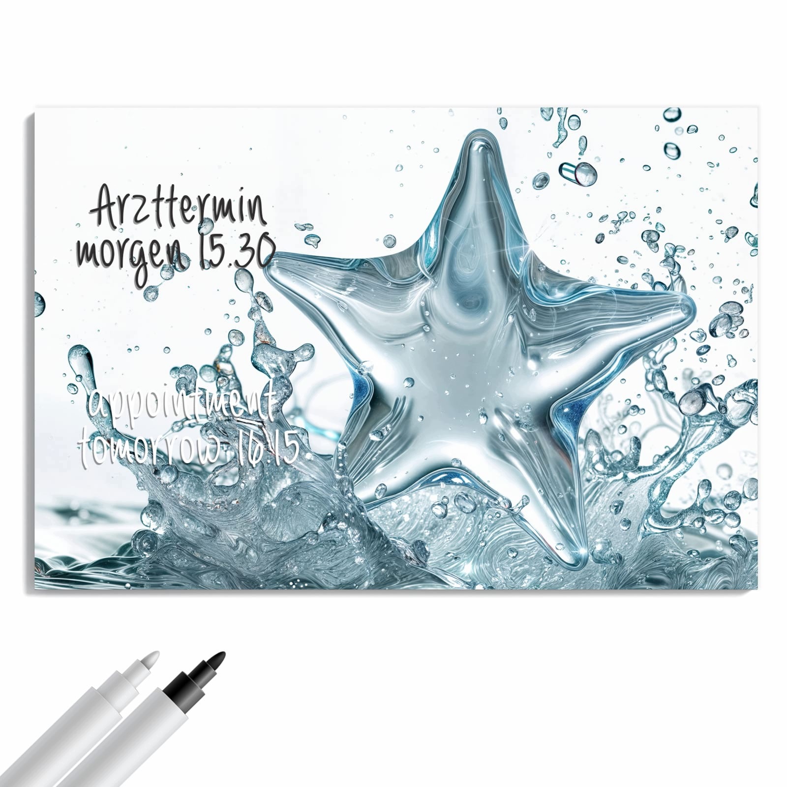 Magnetická tabule – obraz na zeď Cákance hvězd | 60 × 40 cm