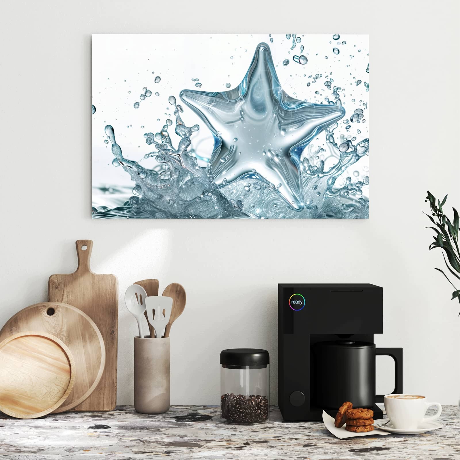Magnetická tabule – obraz na zeď Cákance hvězd | 60 × 40 cm