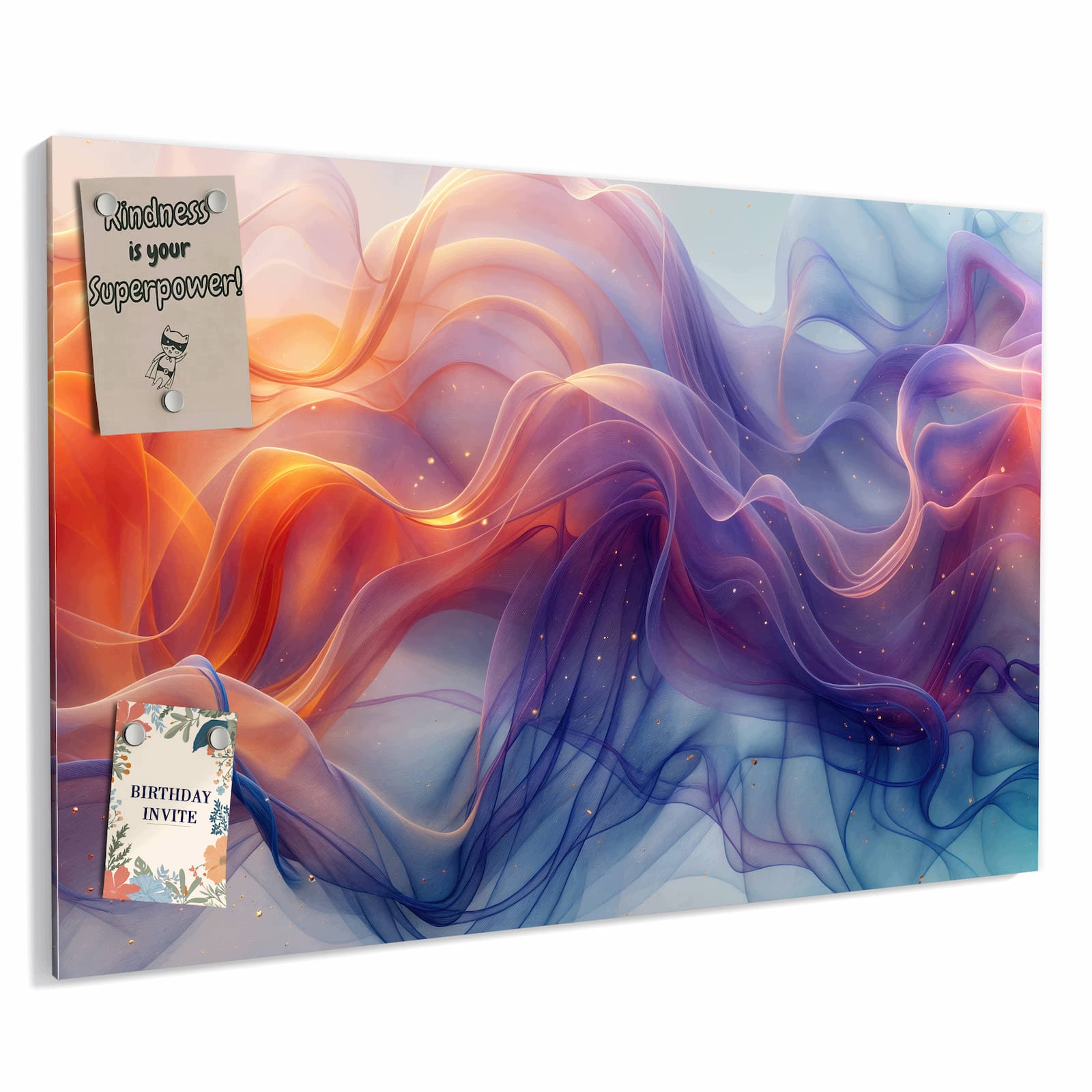 Magnetická tabule – obraz na zeď Vír barev | 60 × 40 cm