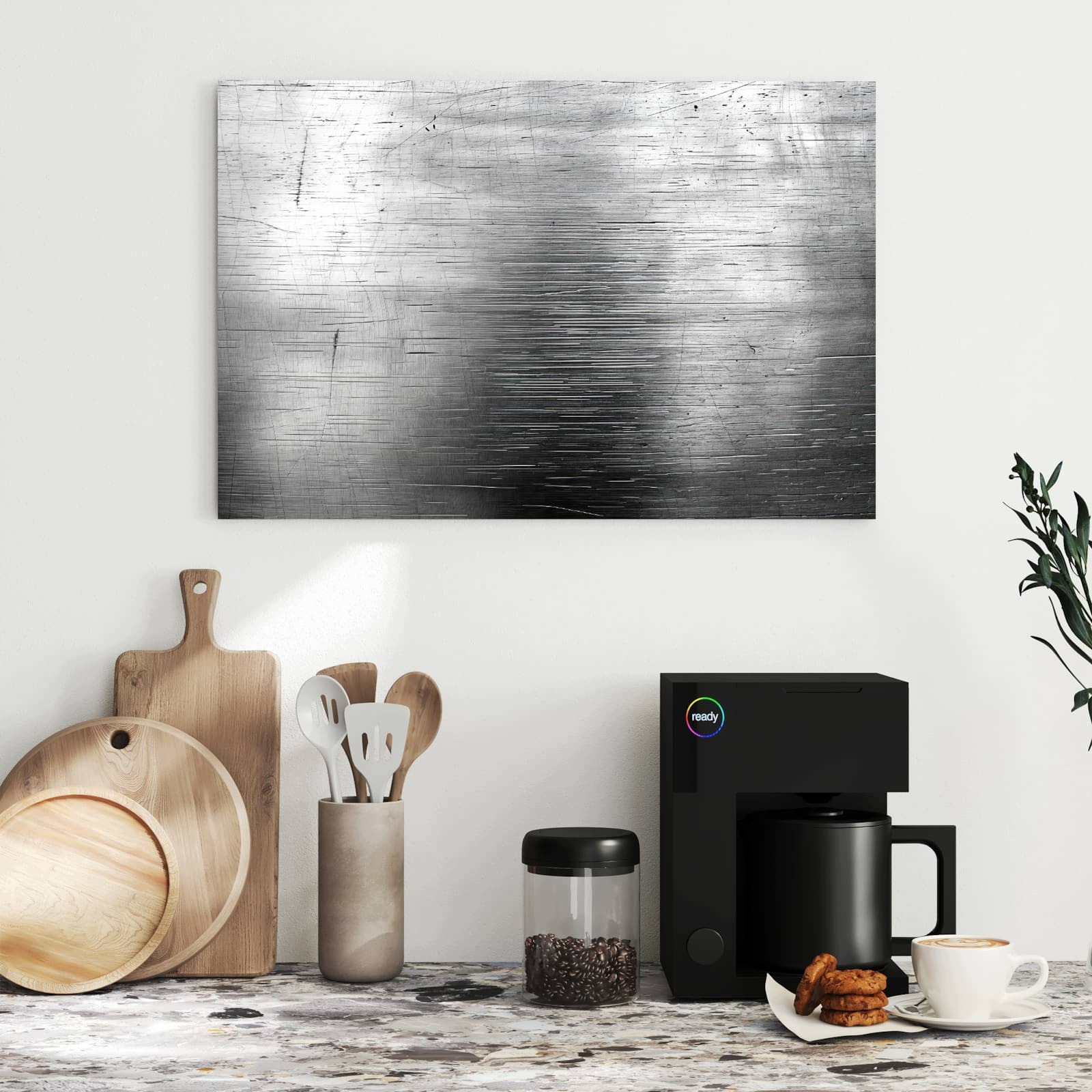 Magnetická tabule – obraz na zeď Strukturální povrch – motiv 1 | 60 × 40 cm