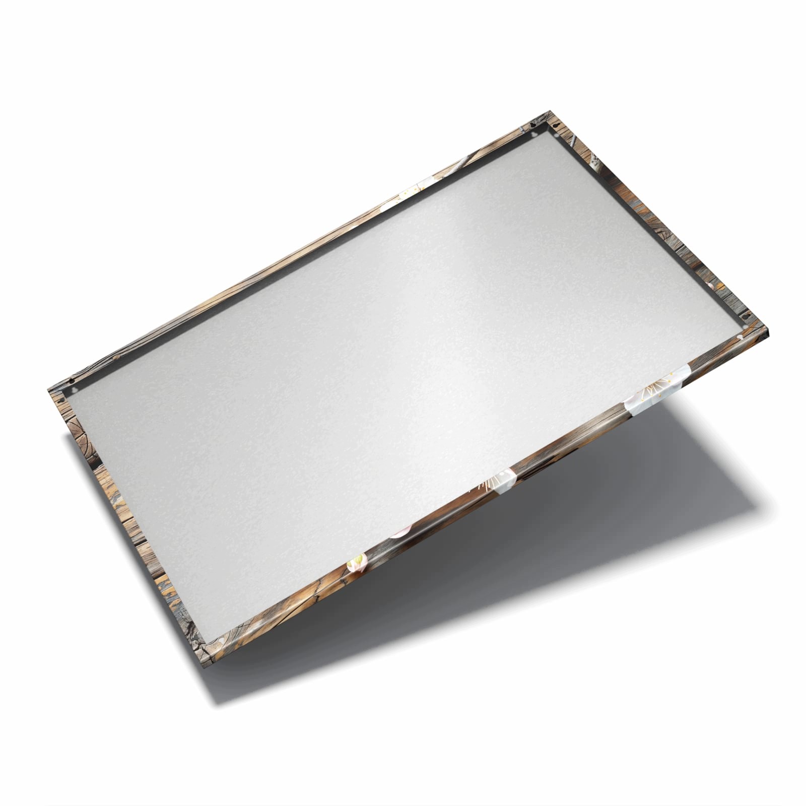 Magnetická tabule – obraz na zeď Květiny třešní dřevo – motiv 1 | 60 × 40 cm
