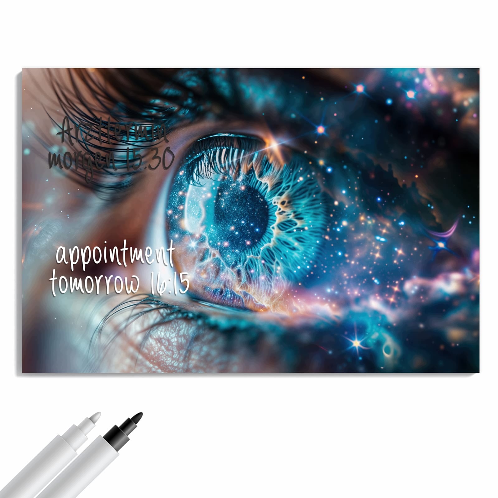 Magnetická tabule – obraz na zeď Galaktické oko | 60 × 40 cm