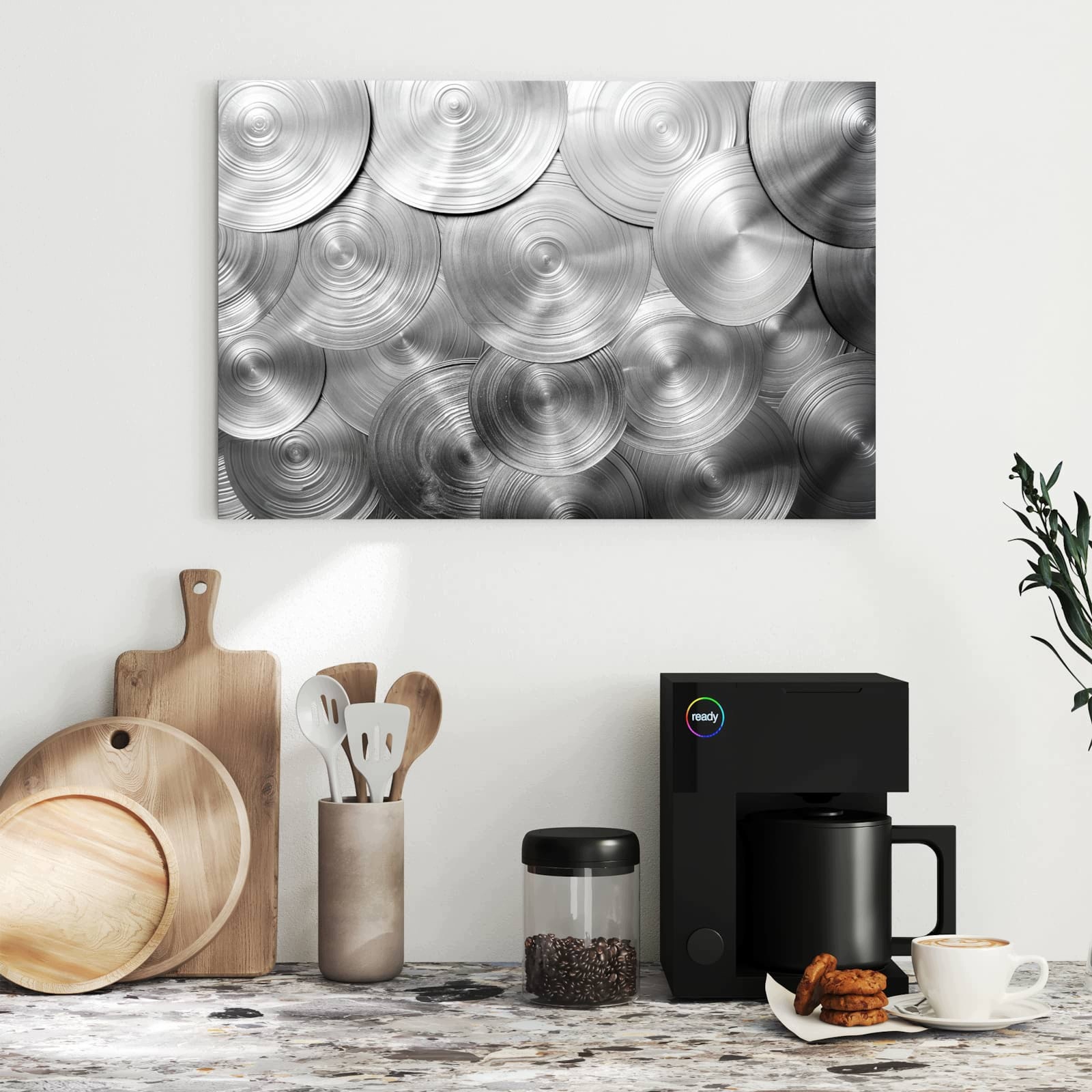 Magnetická tabule – obraz na zeď Kovové pláty | 60 × 40 cm