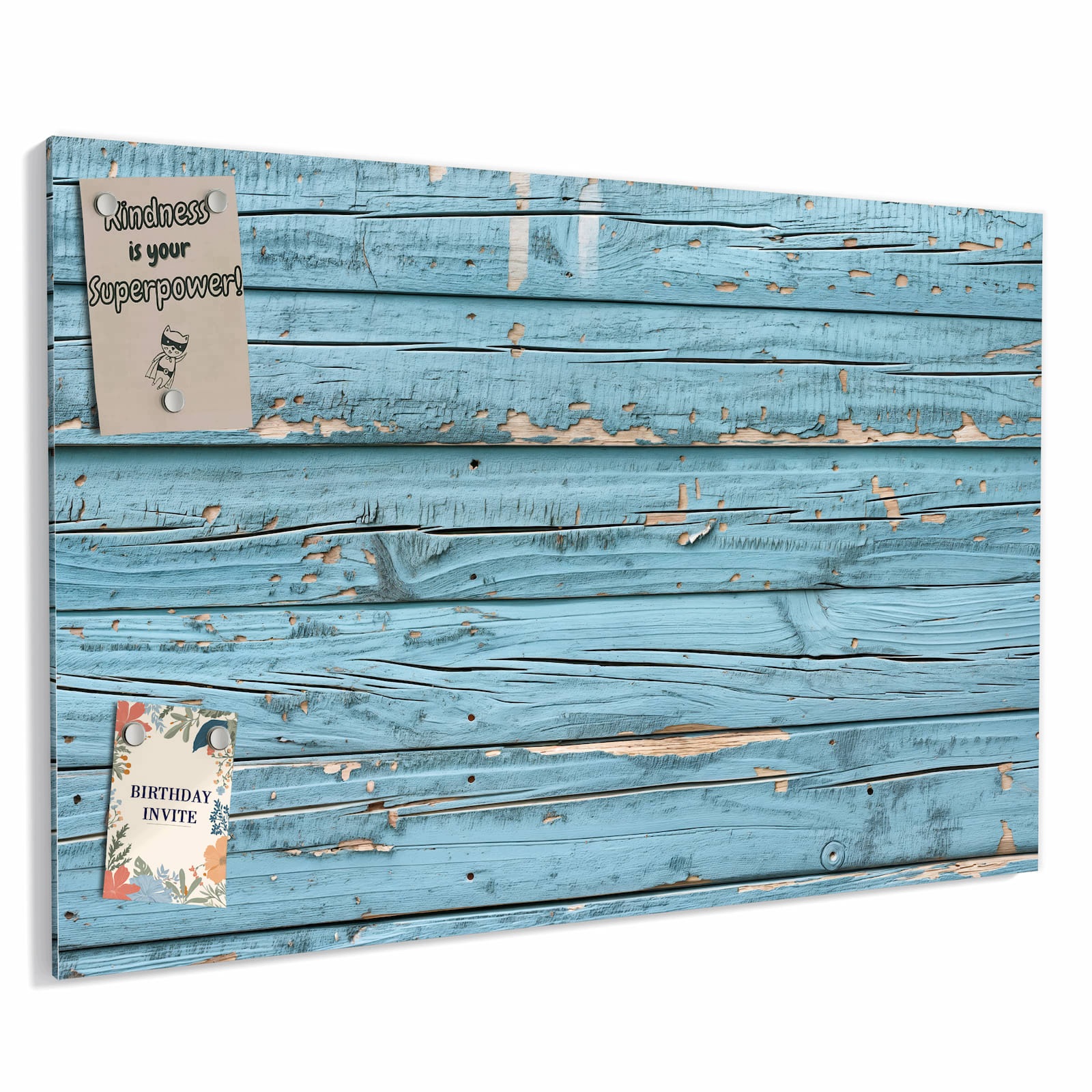 Magnetická tabule – obraz na zeď Zestárlé dřevo | 60 × 40 cm