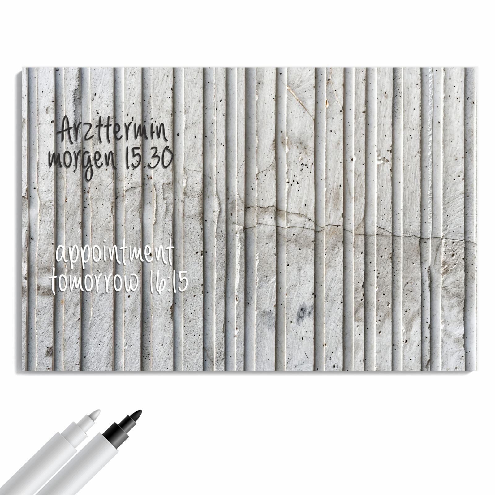 Magnetická tabule – obraz na zeď Struktura betonu | 60 × 40 cm