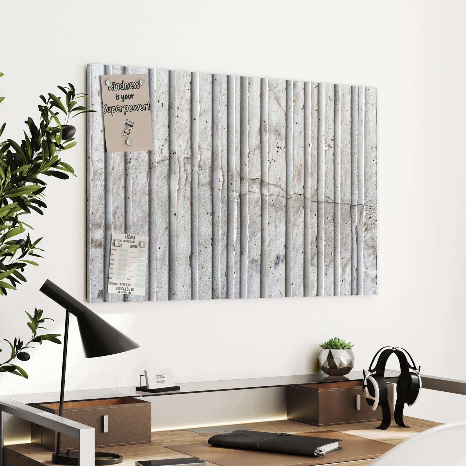 Magnetická tabule – obraz na zeď Olivy talíř | 60 × 40 cm