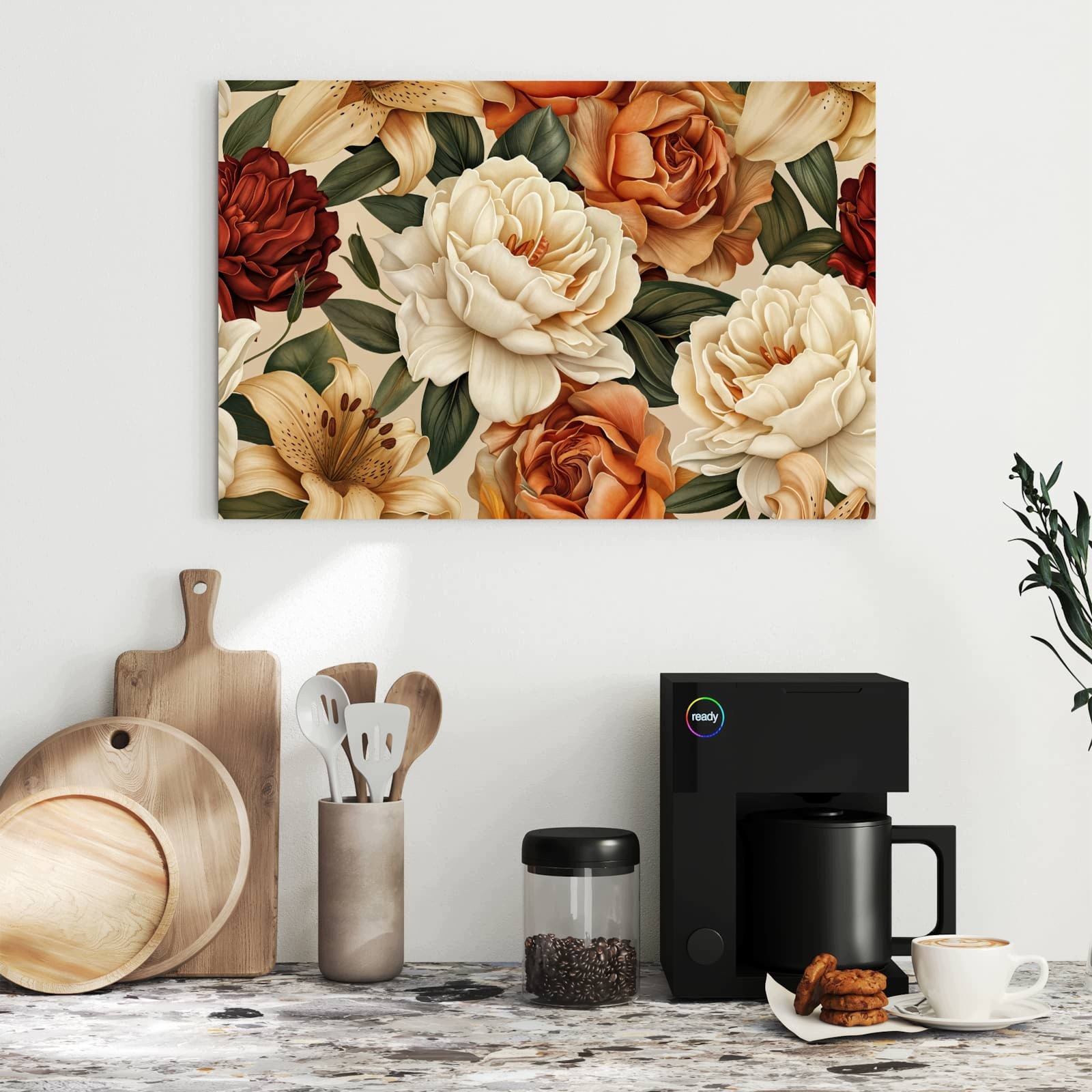 Magnetická tabule – obraz na zeď Jemná nádhera květin | 60 × 40 cm