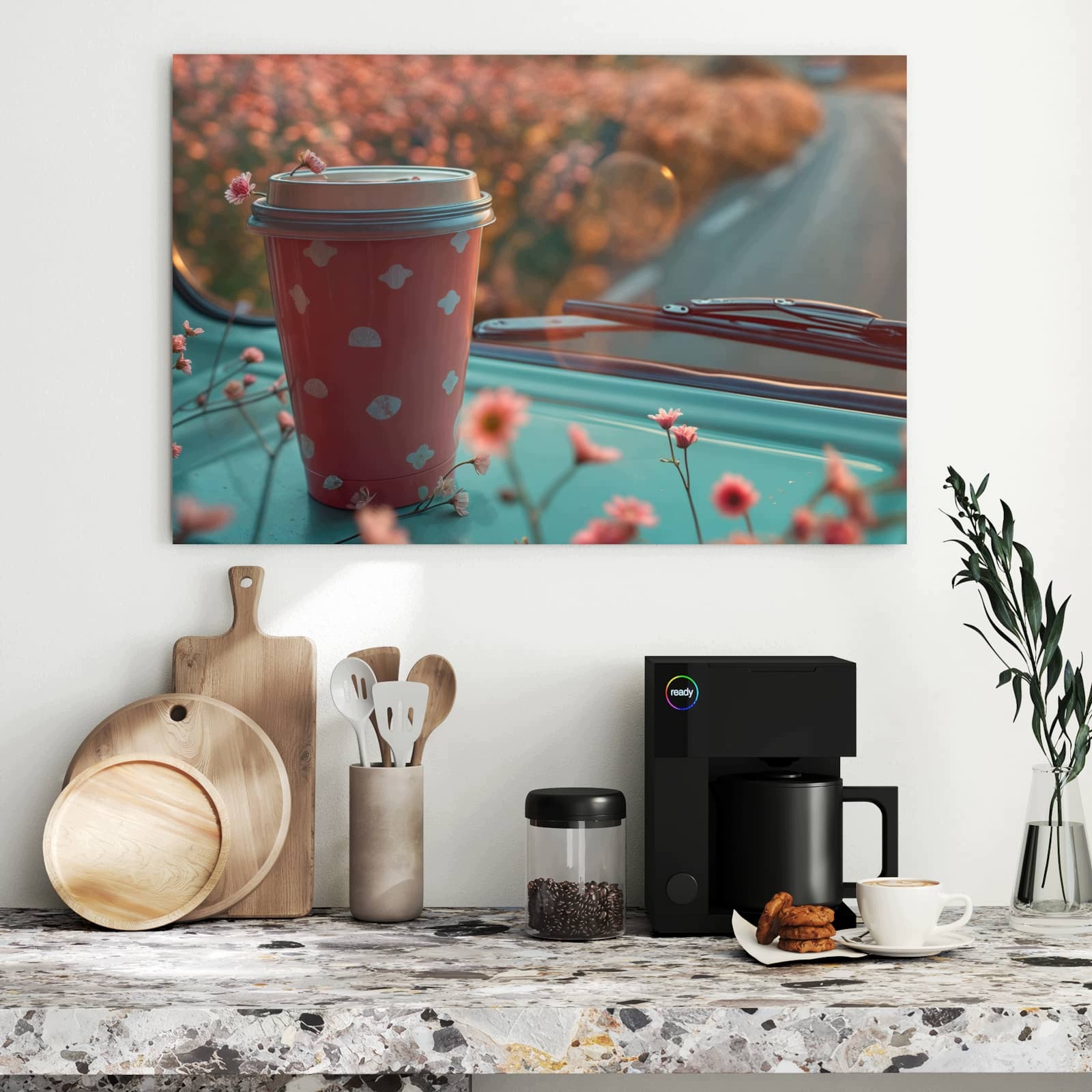 Magnetická tabule – obraz na zeď Müsli bobule | 60 × 40 cm