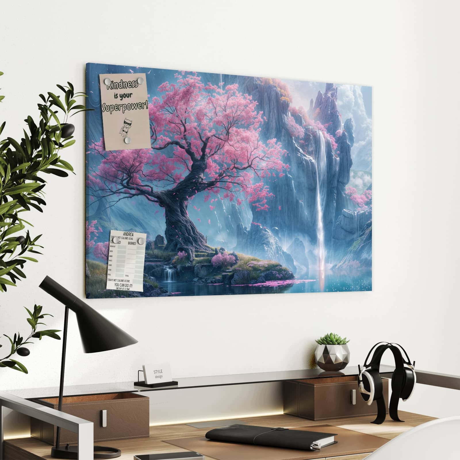 Magnetická tabule – obraz na zeď Barevné bobule | 60 × 40 cm