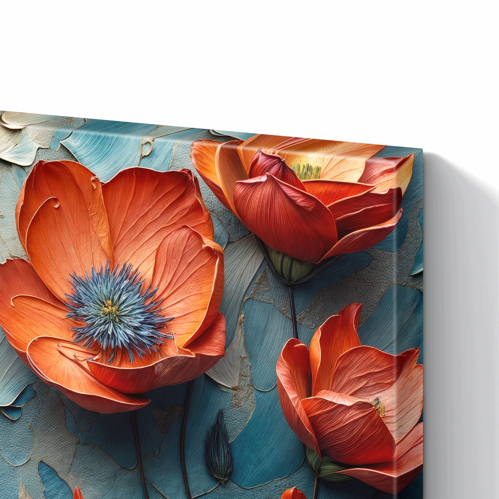 Magnetická tabule – obraz na zeď Moře květin – motiv 1 | 90 × 60 cm