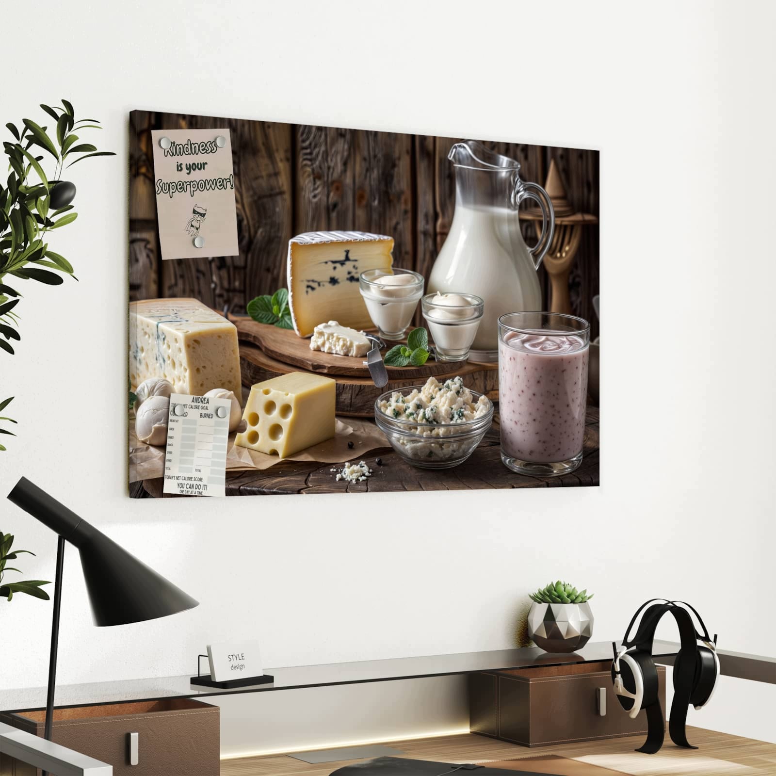 Magnetická tabule – obraz na zeď Země vesmír | 60 × 40 cm