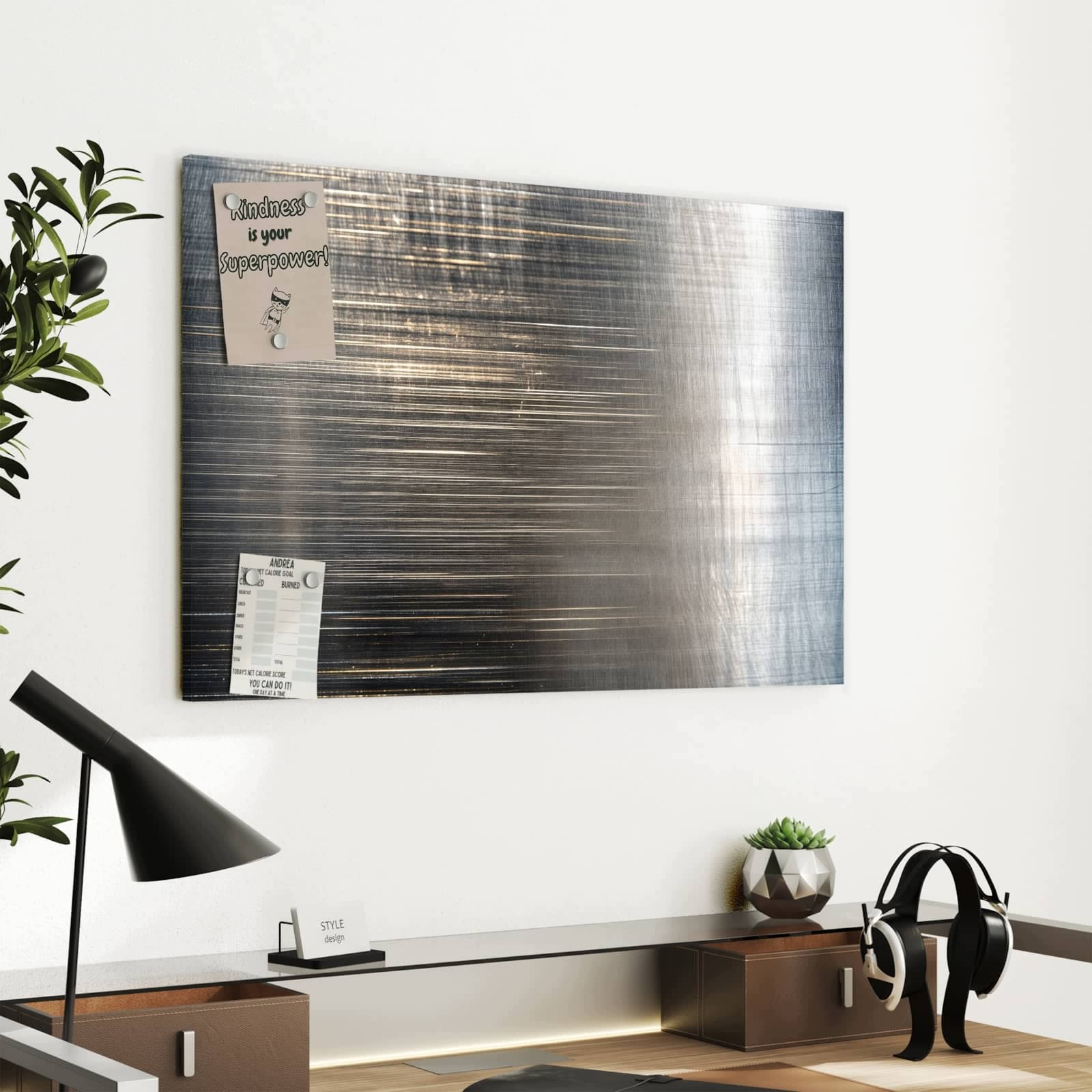 Magnetická tabule – obraz na zeď Zima západ slunce | 90 × 60 cm
