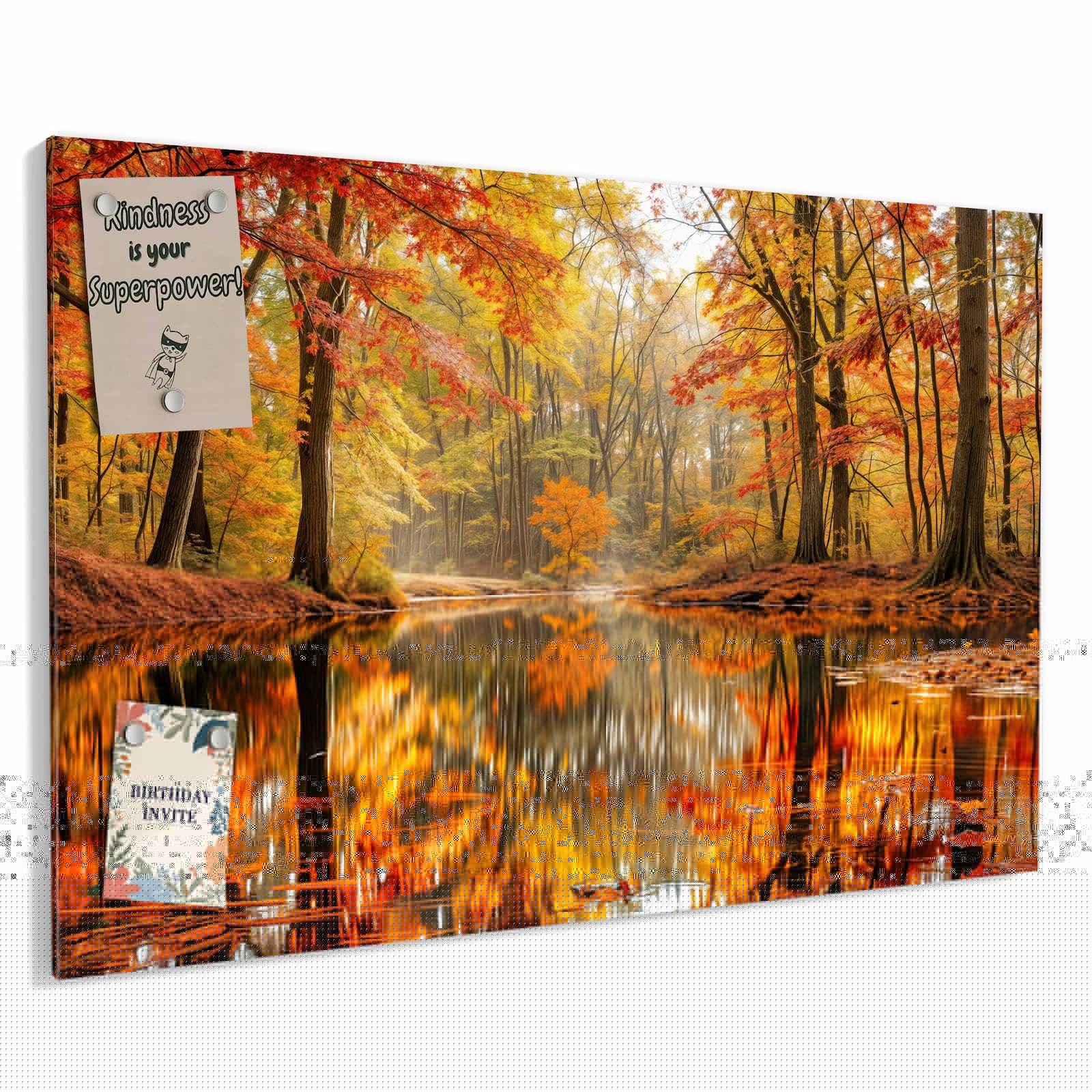 Magnetická tabule – obraz na zeď Země vesmír | 90 × 60 cm