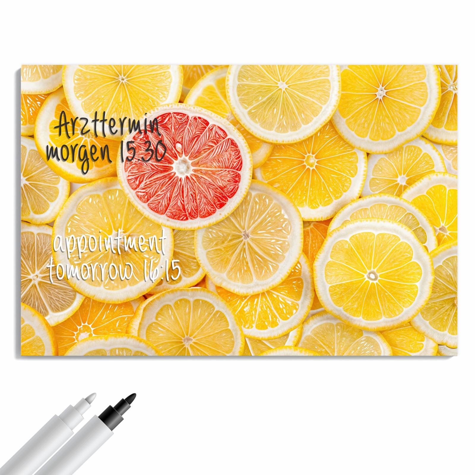 Magnetická tabule – obraz na zeď Citrusové ovoce | 60 × 40 cm