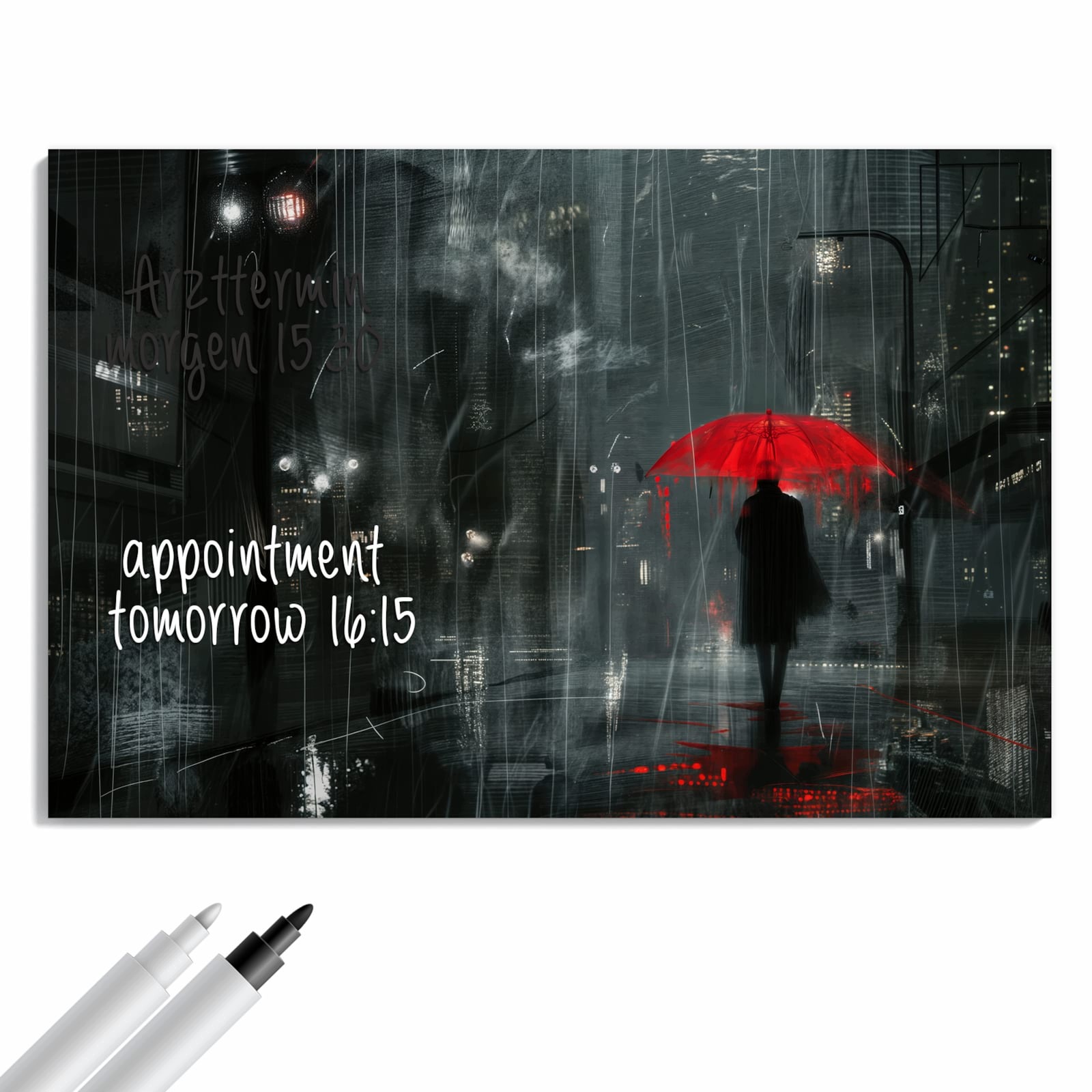 Magnetická tabule – obraz na zeď Načervenalý slunečník | 90 × 60 cm