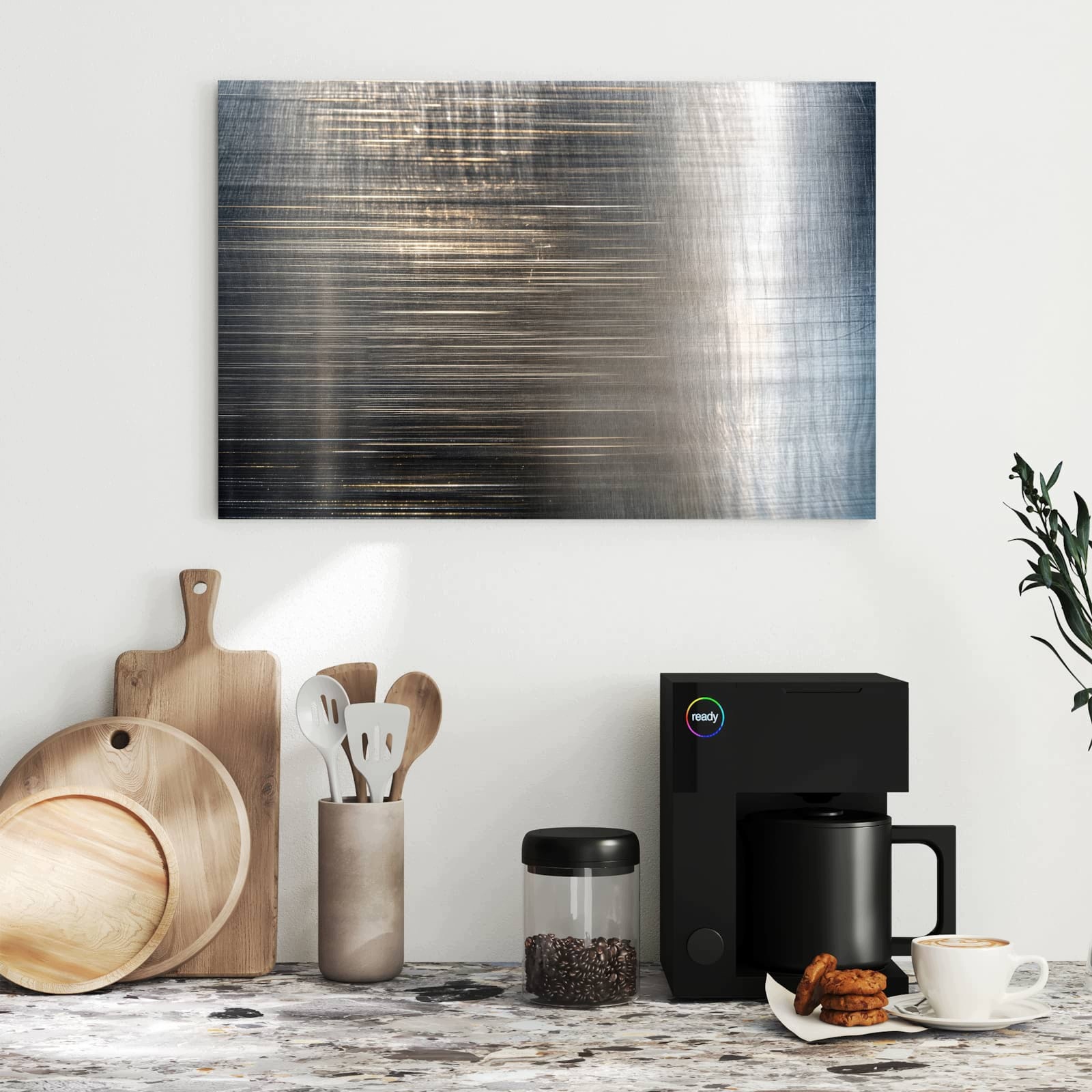 Magnetická tabule – obraz na zeď Poškrábaná textura | 60 × 40 cm
