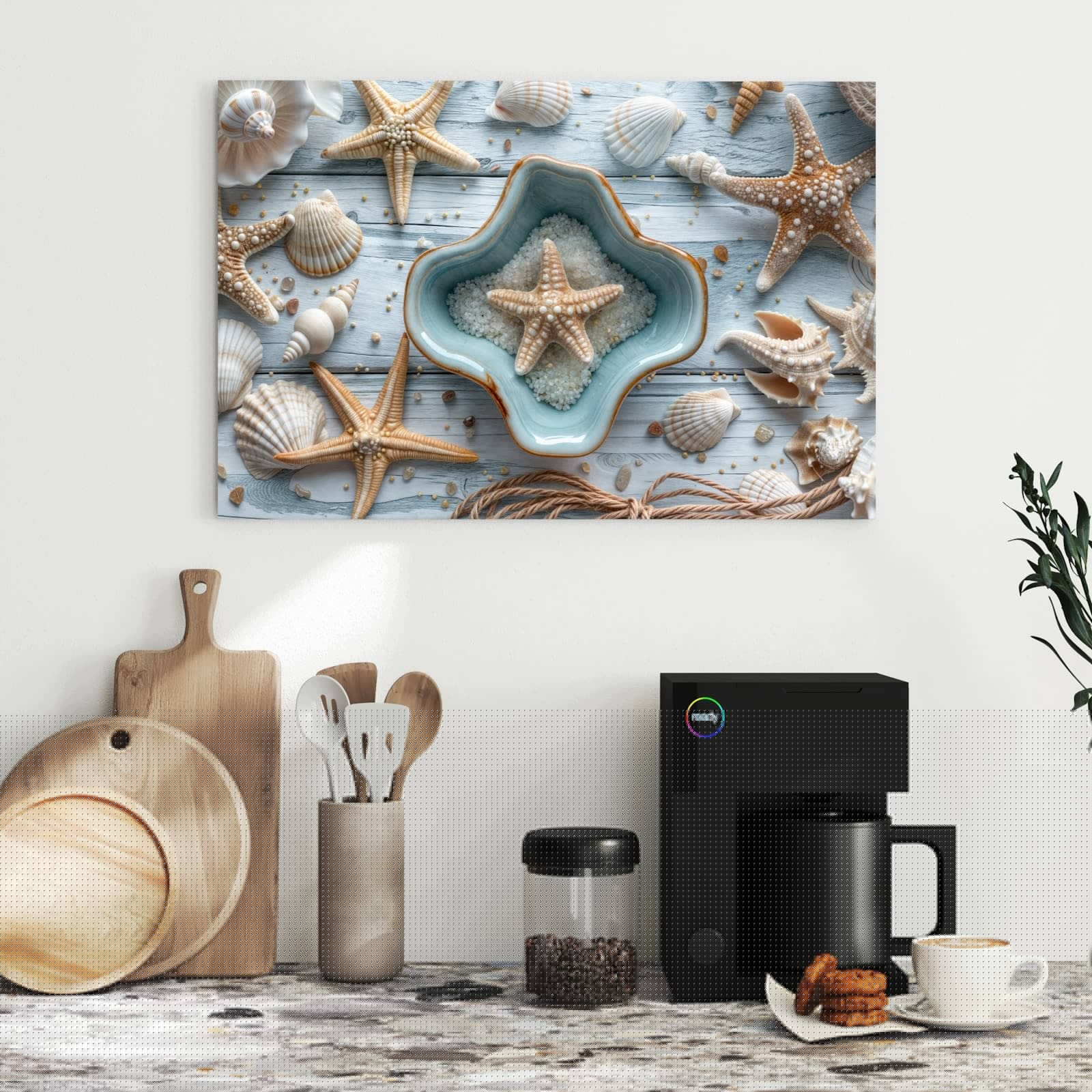 Magnetická tabule – obraz na zeď Červené kapky s květinami | 60 × 40 cm