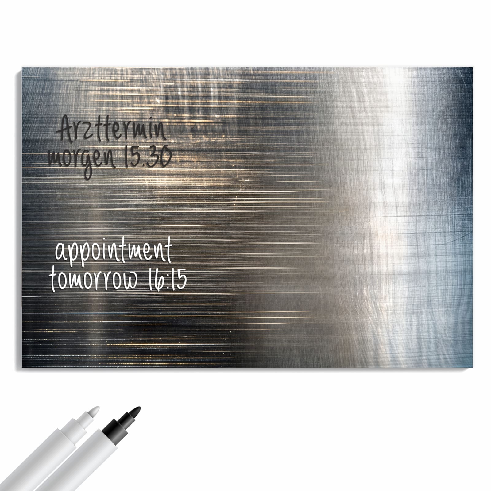 Magnetická tabule – obraz na zeď Poškrábaná textura | 90 × 60 cm