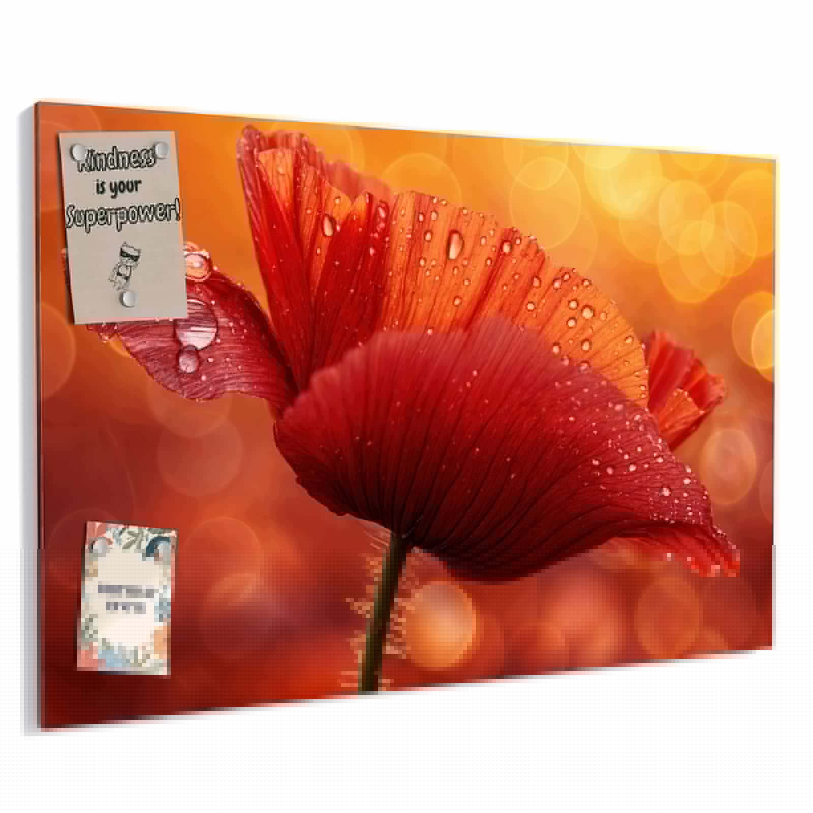 Magnetická tabule – obraz na zeď Plameňák design | 60 × 40 cm