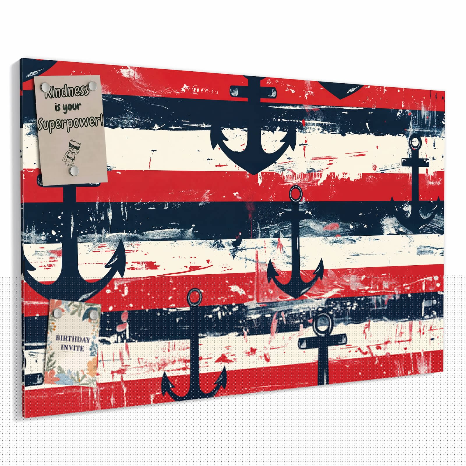 Magnetická tabule – obraz na zeď Horská chata zima | 60 × 40 cm