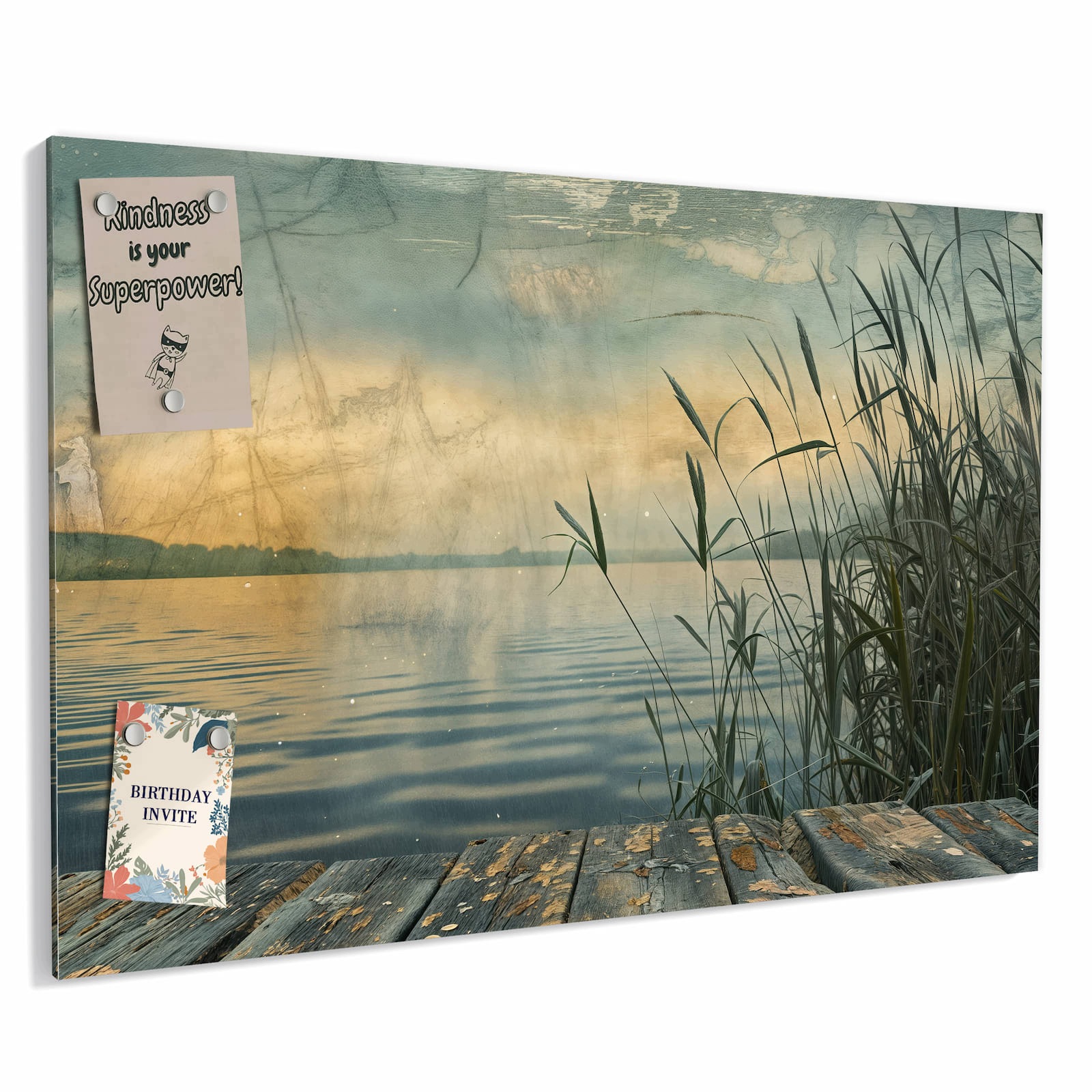 Magnetická tabule – obraz na zeď Letní led | 90 × 60 cm