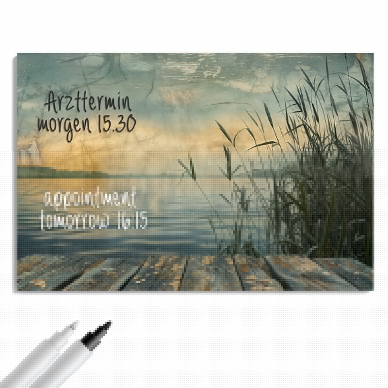 Magnetická tabule – obraz na zeď Letní led | 90 × 60 cm