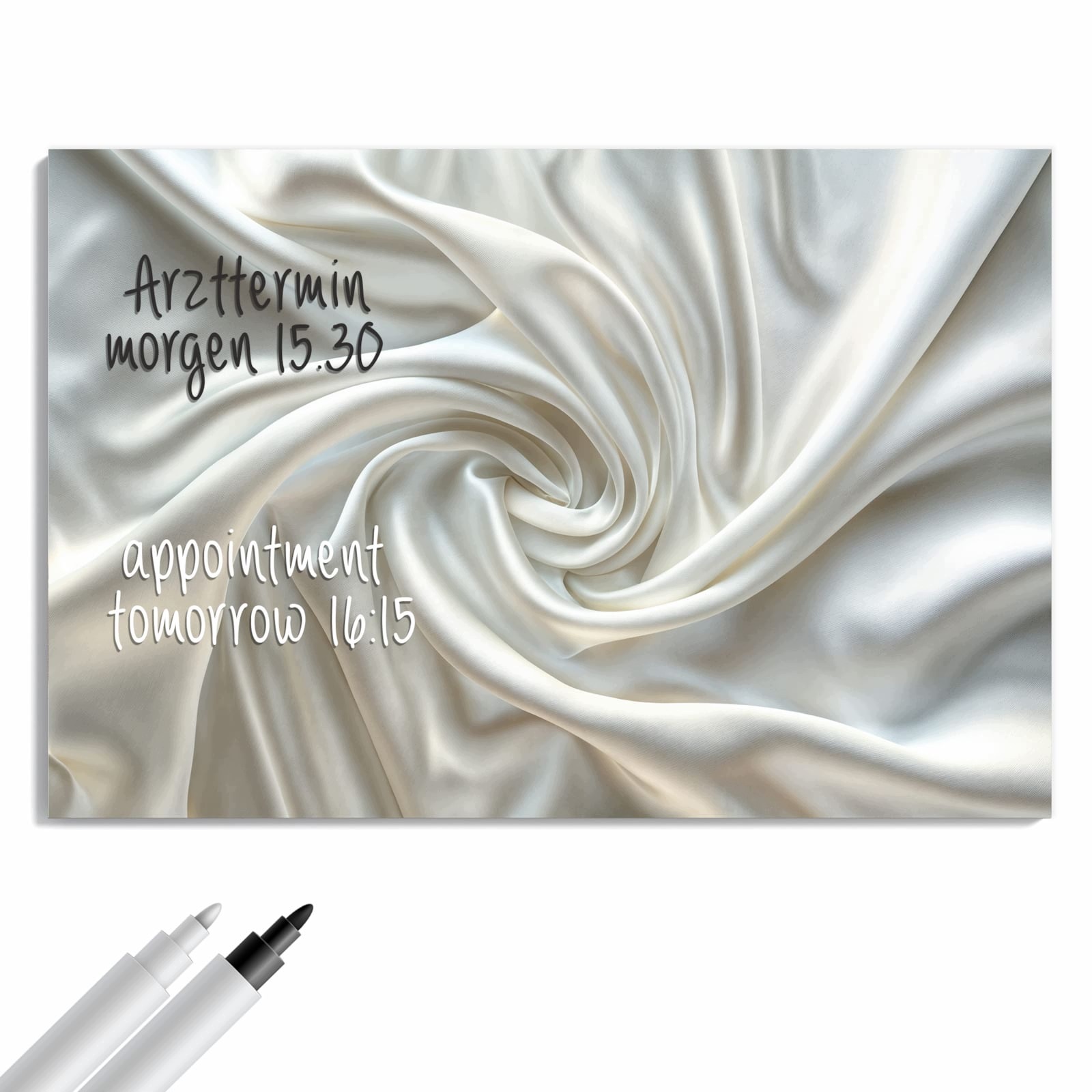 Magnetická tabule – obraz na zeď Hedvábná textura | 90 × 60 cm
