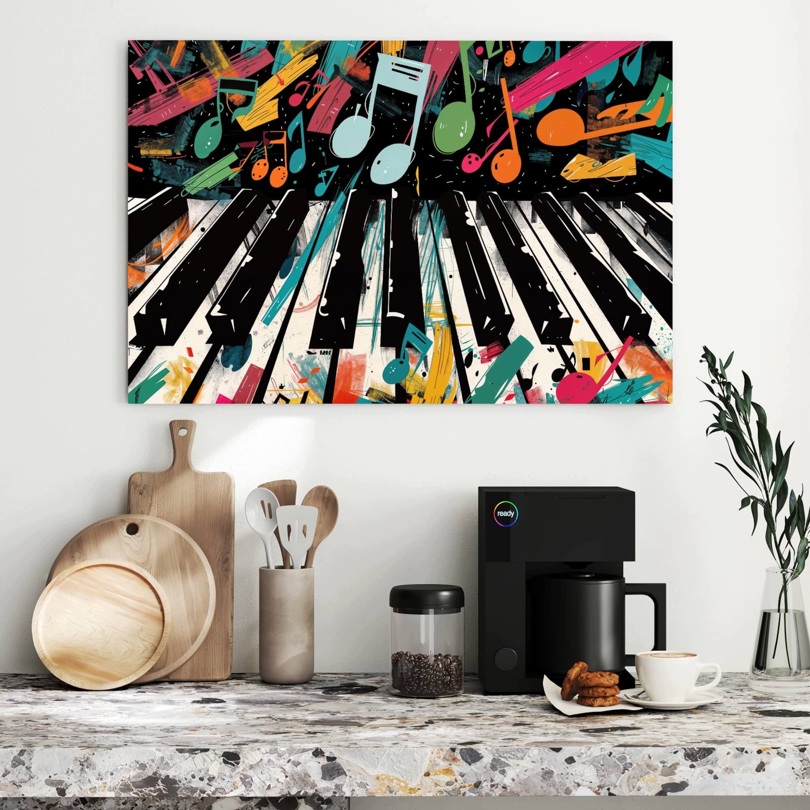 Magnetická tabule – obraz na zeď Jemné kuchyňské koření | 90 × 60 cm