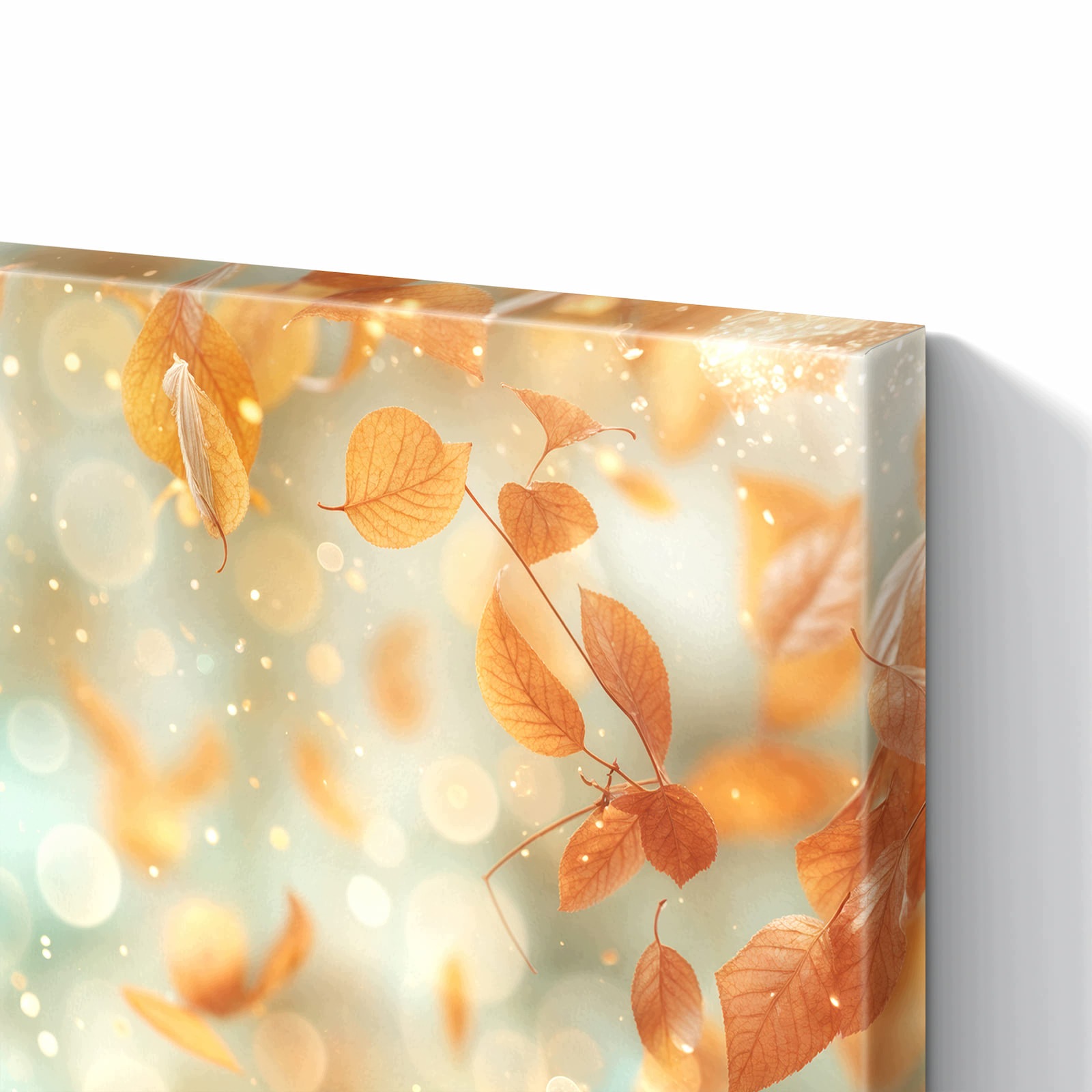 Magnetická tabule – obraz na zeď Podzimní listy sen | 90 × 60 cm