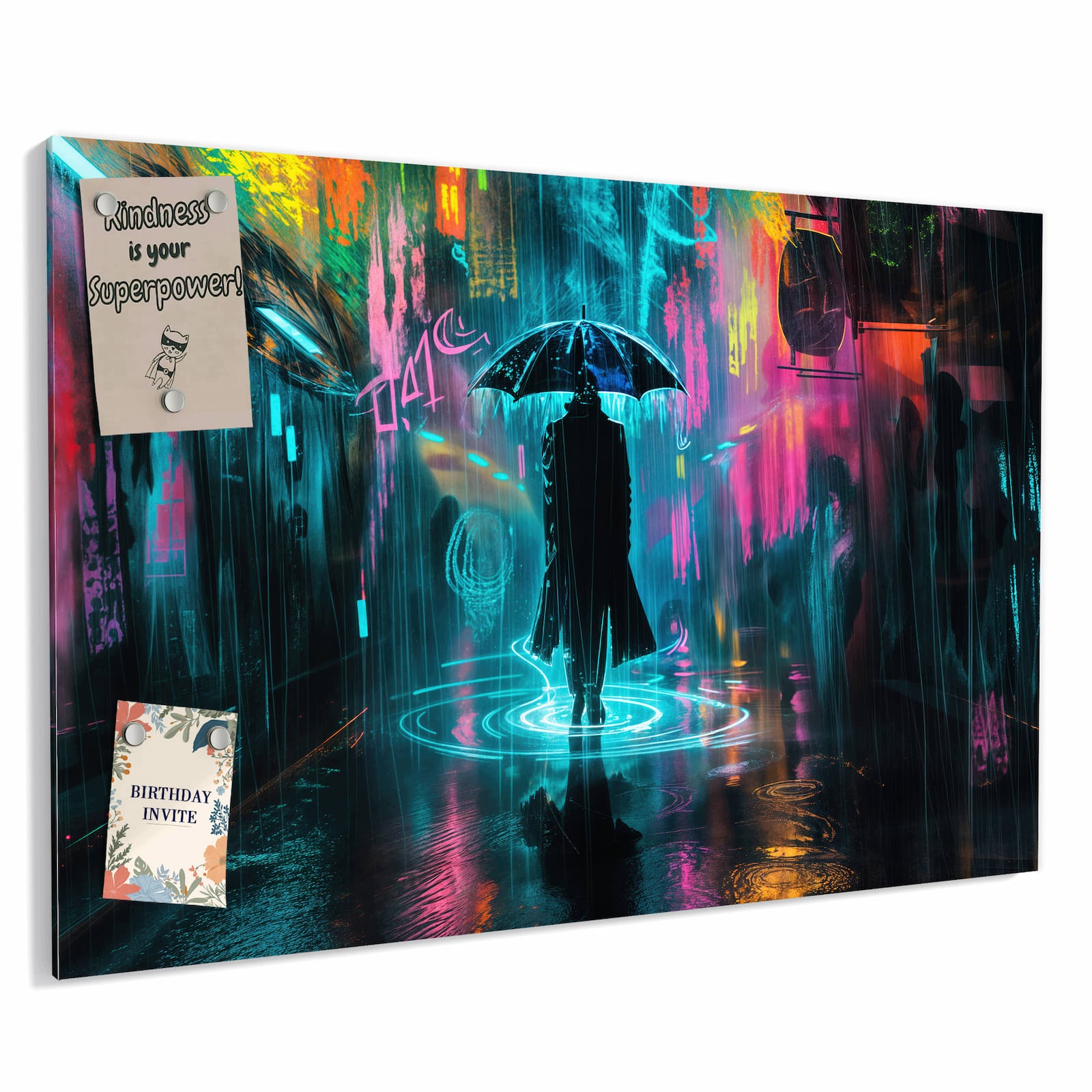 Magnetická tabule – obraz na zeď Požitek z kávy | 60 × 40 cm