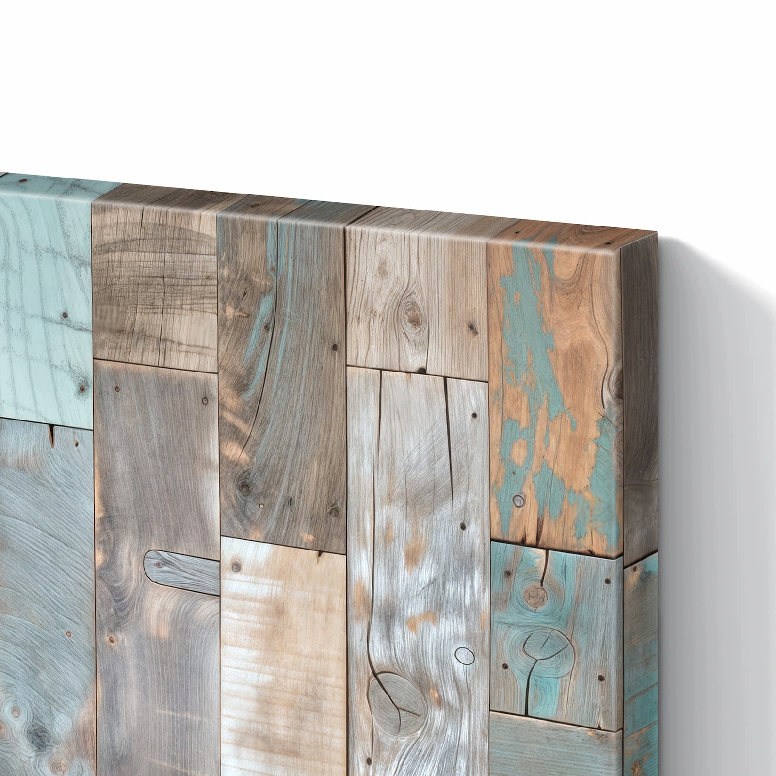 Magnetická tabule – obraz na zeď Vintage prkna – motiv 1 | 90 × 60 cm
