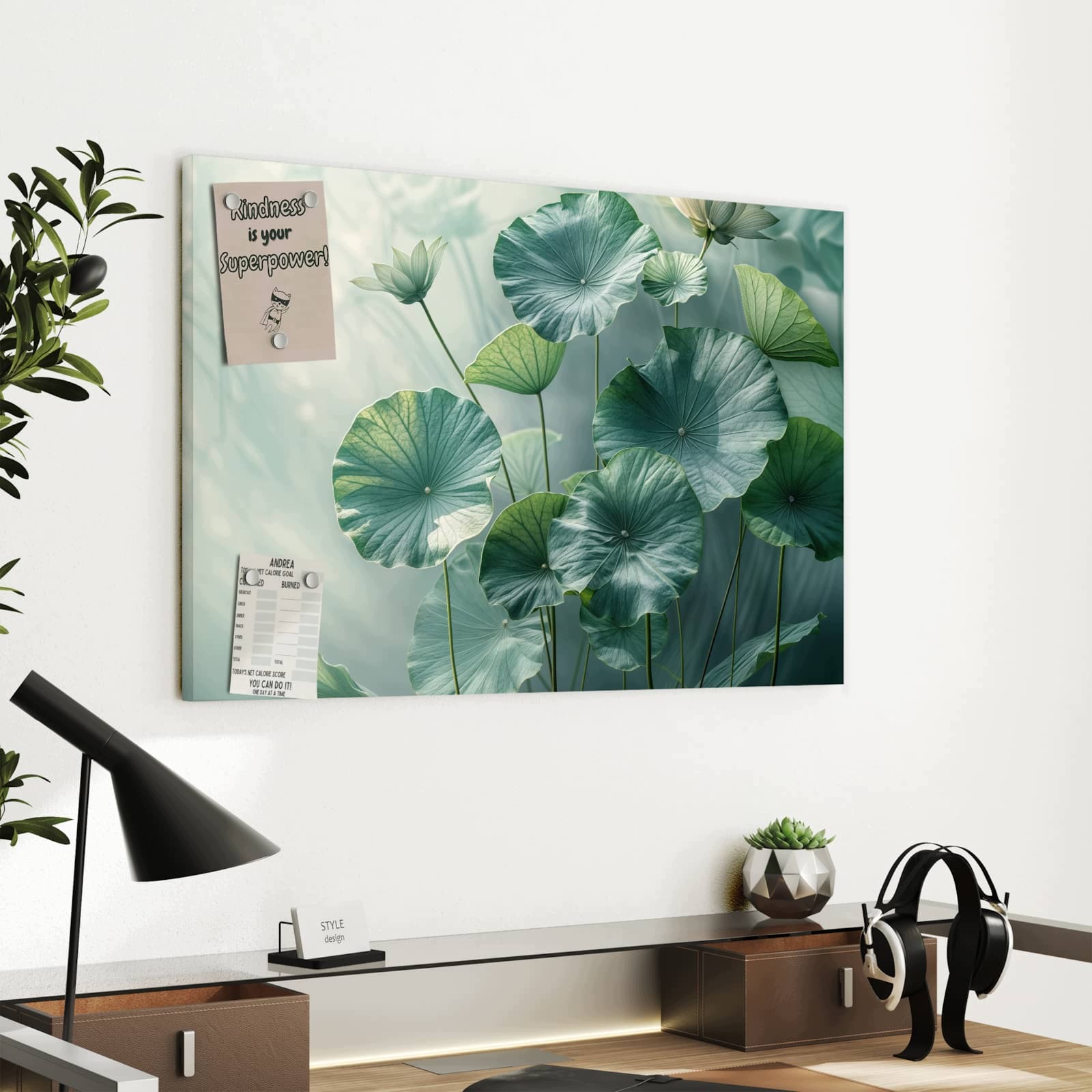 Magnetická tabule – obraz na zeď Galaxie fantasy | 60 × 40 cm